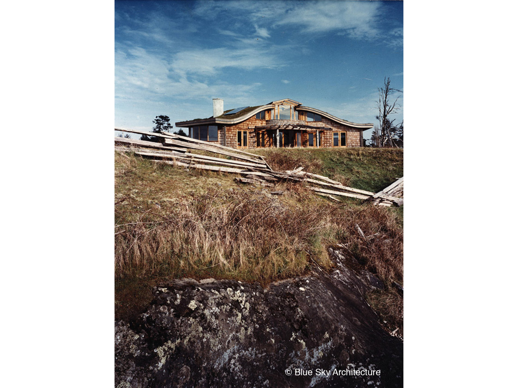 Exterior View of Custom Island Residential Architecture