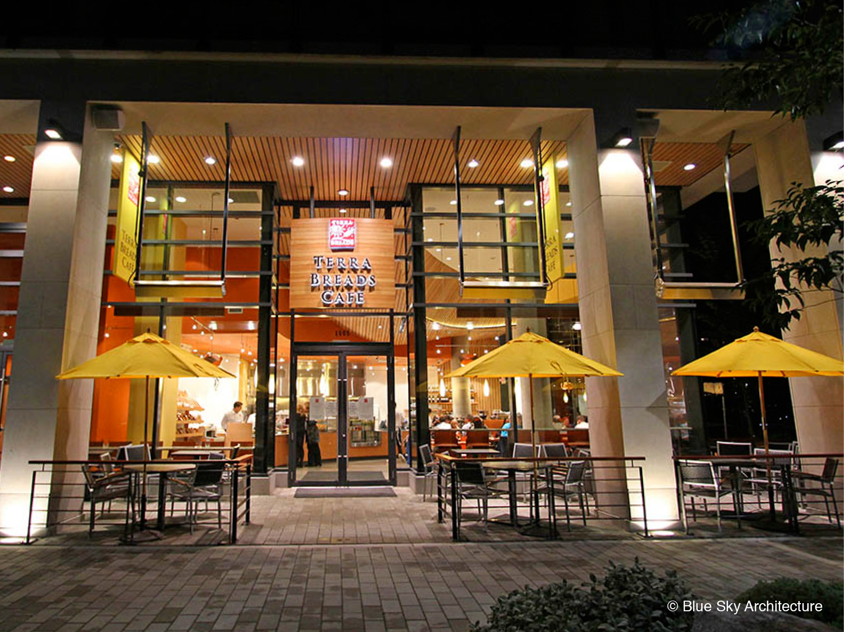 Commercial Storefront with Patio