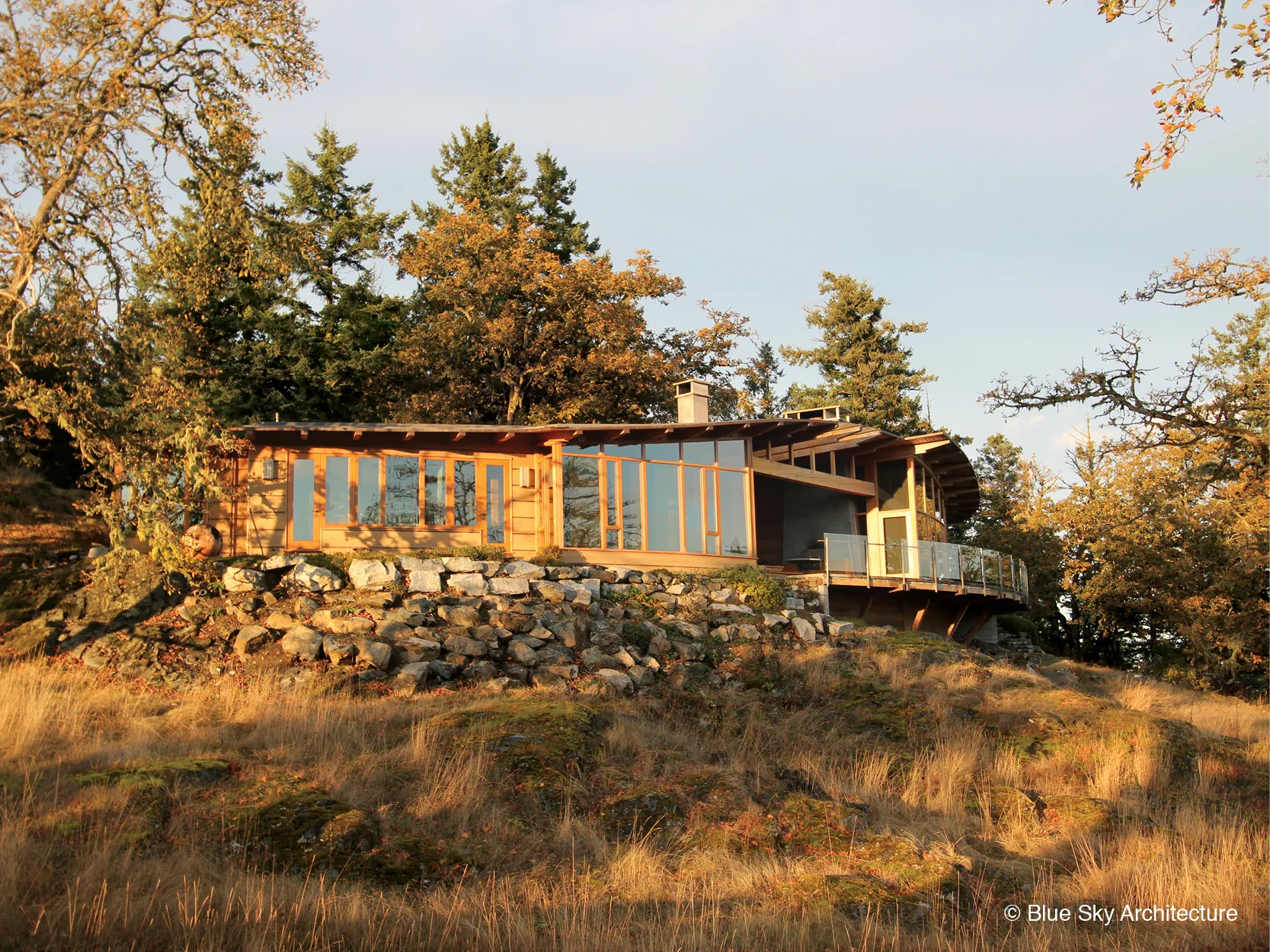 Oak Grove House Island architecture