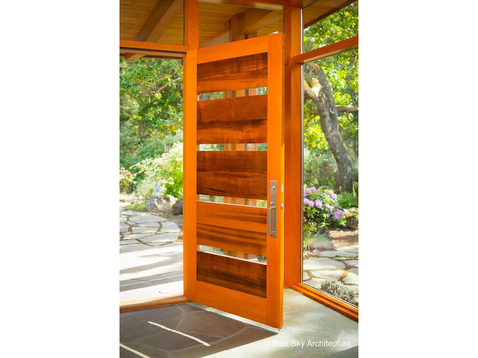 Arbutus- House- wood door- custom door- glass- bluestone- entry- foyer- timber.jpg