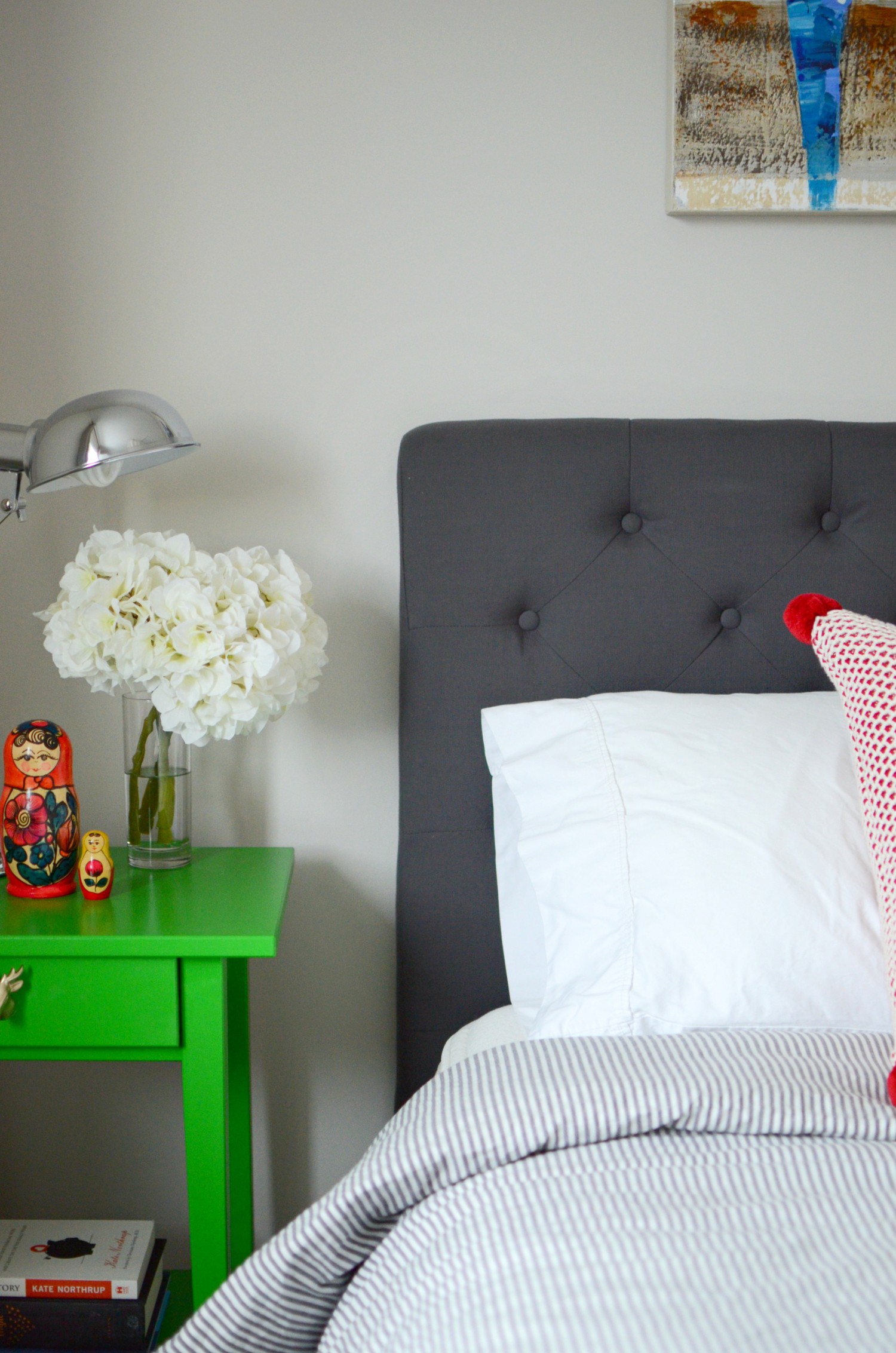 Colourful Guest Bedroom Makeover | Marlo Creative Interiors | Calgary Interior Designer