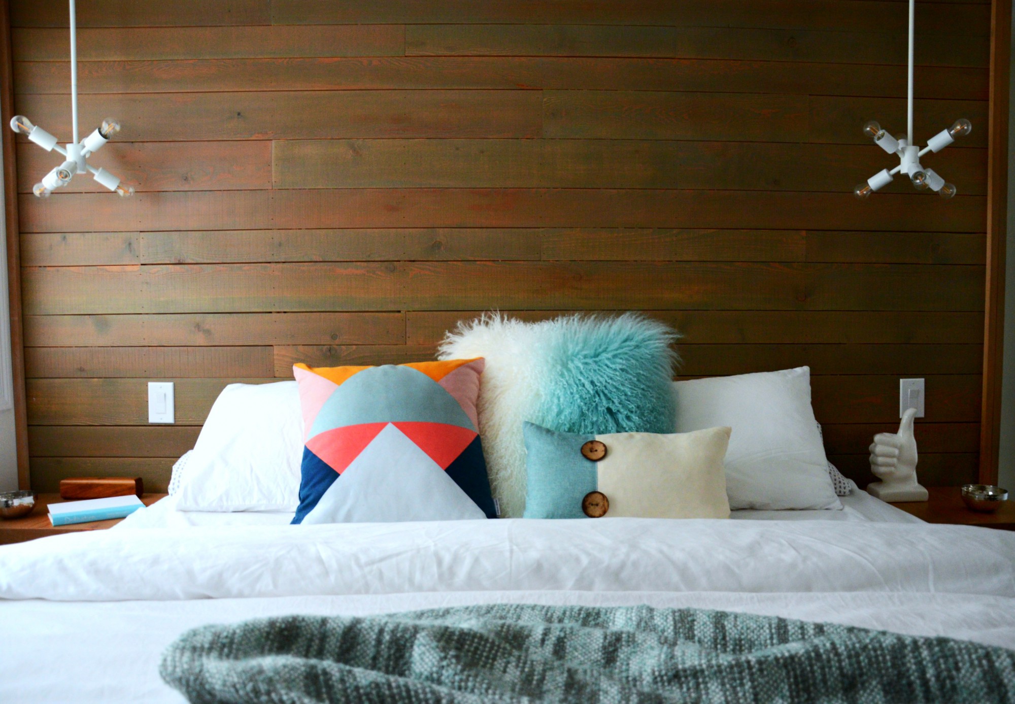 Colourful Master Bedroom and Ensuite | Marlo Creative interiors | Calgary Interior Designer