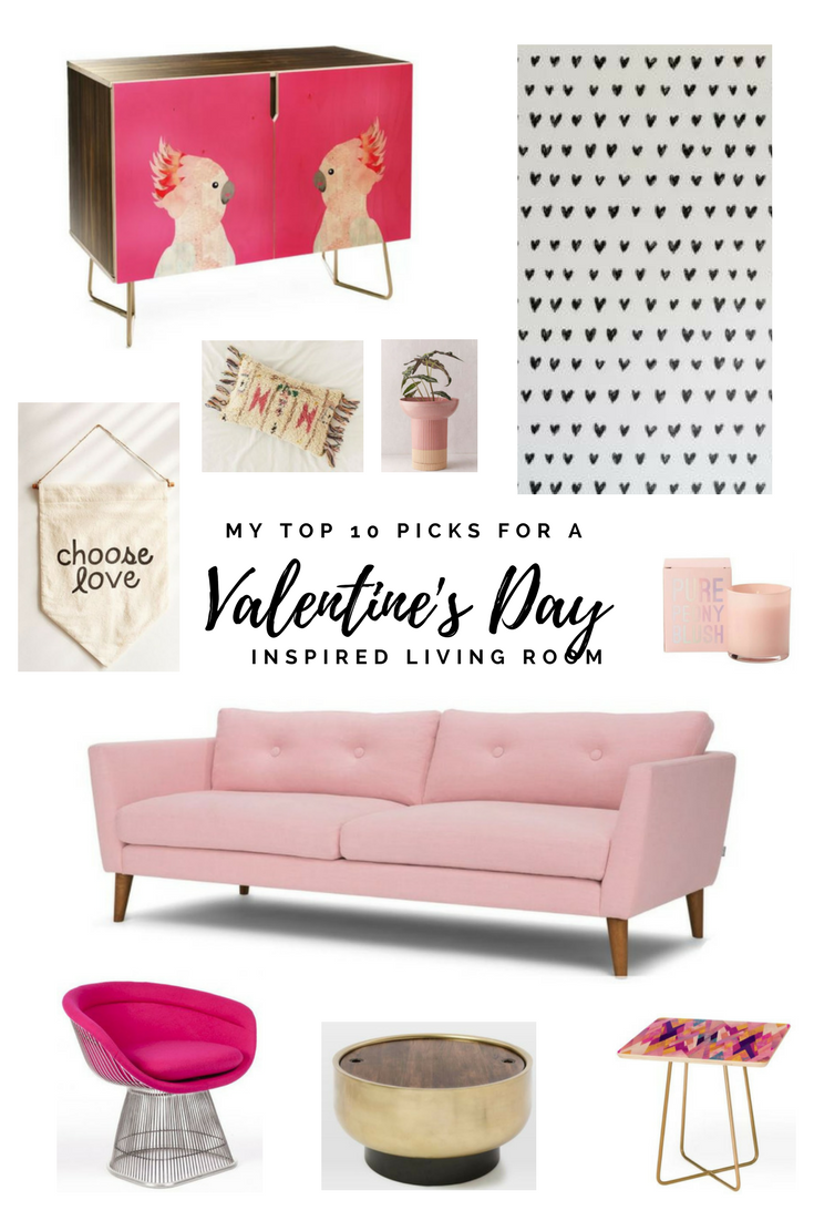 Top 10 Picks For a Valentine's Day Inspired Living Room — Marlo ...