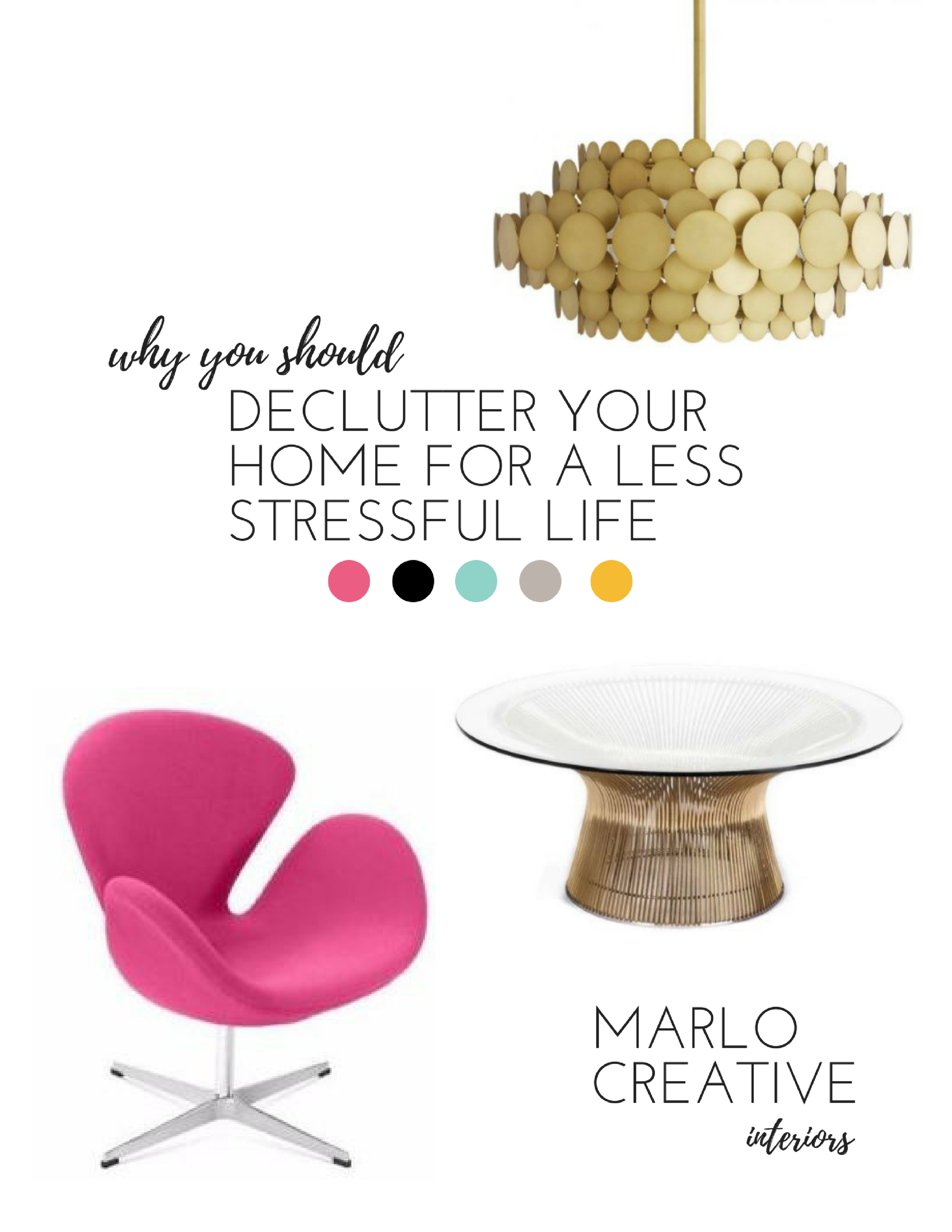 Why you need to Declutter for less stress in your life.