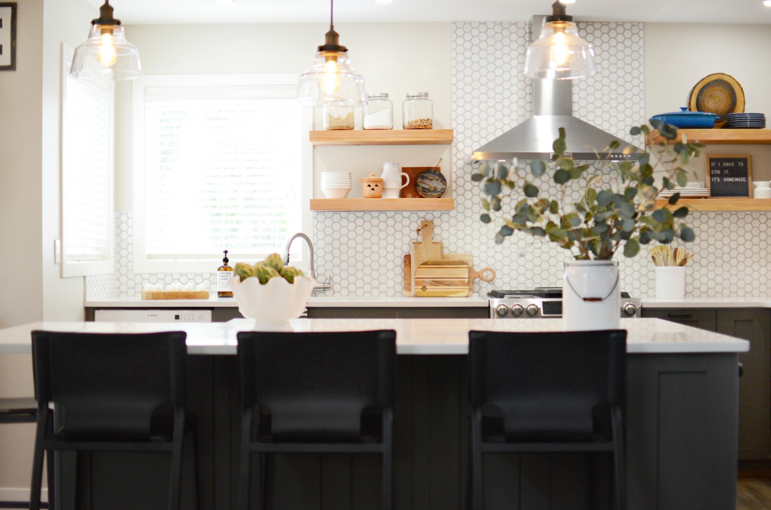 Modern Farmhouse Kitchen Remodel | Marlo Creative Interiors | Calgary Interior Designer