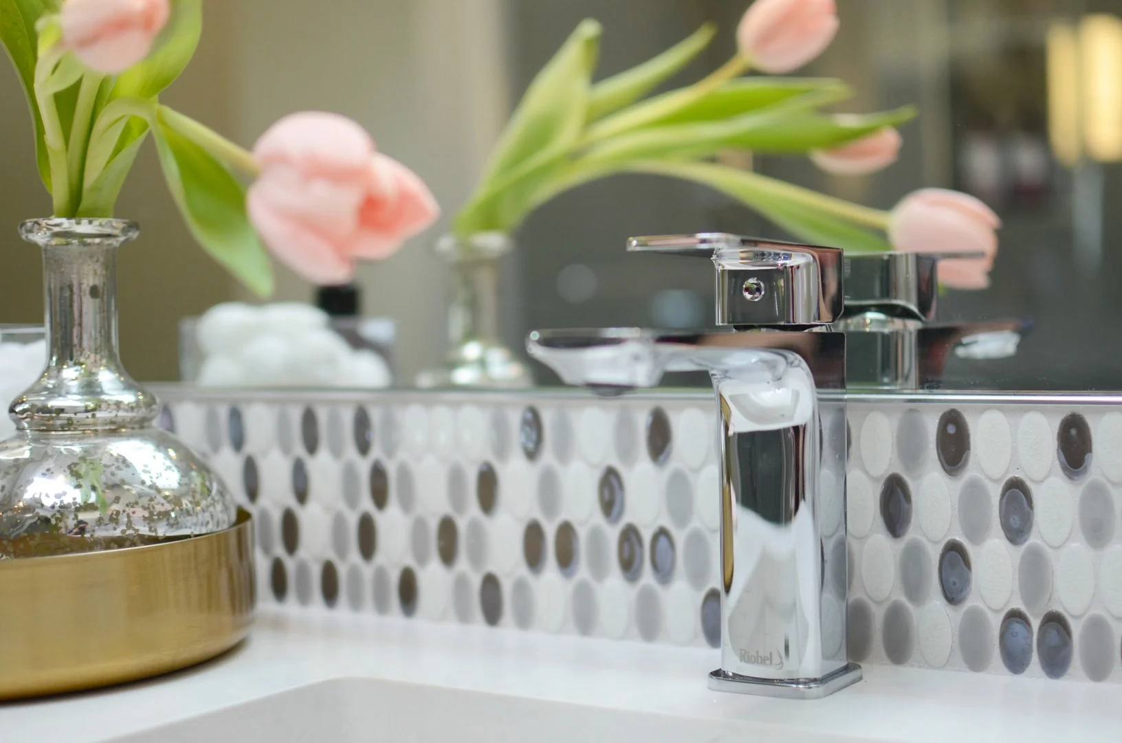 Calgary Interior Designer | Ensuite Bathroom Renovation | Before and After