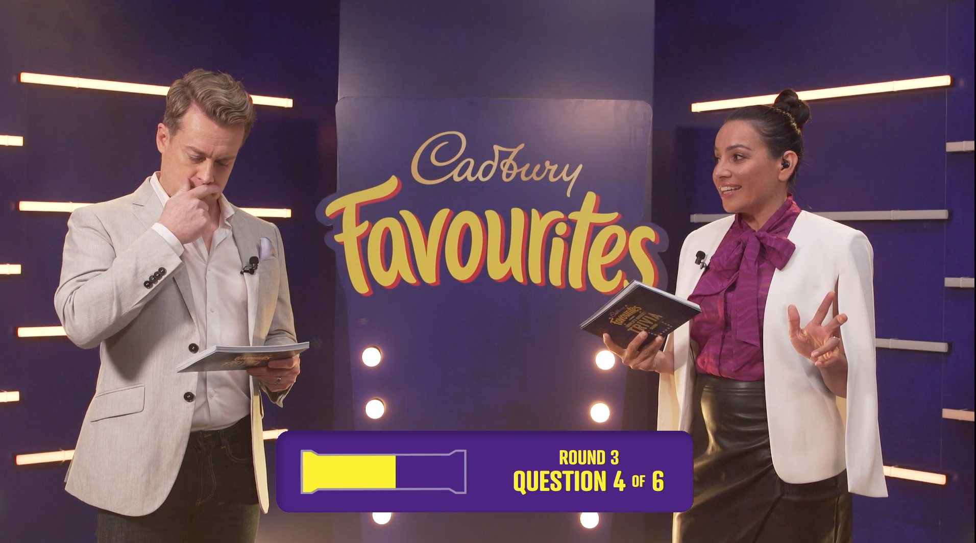 THE WORLD'S BIGGEST TRIVIA SHOW - CADBURY FAVOURITES