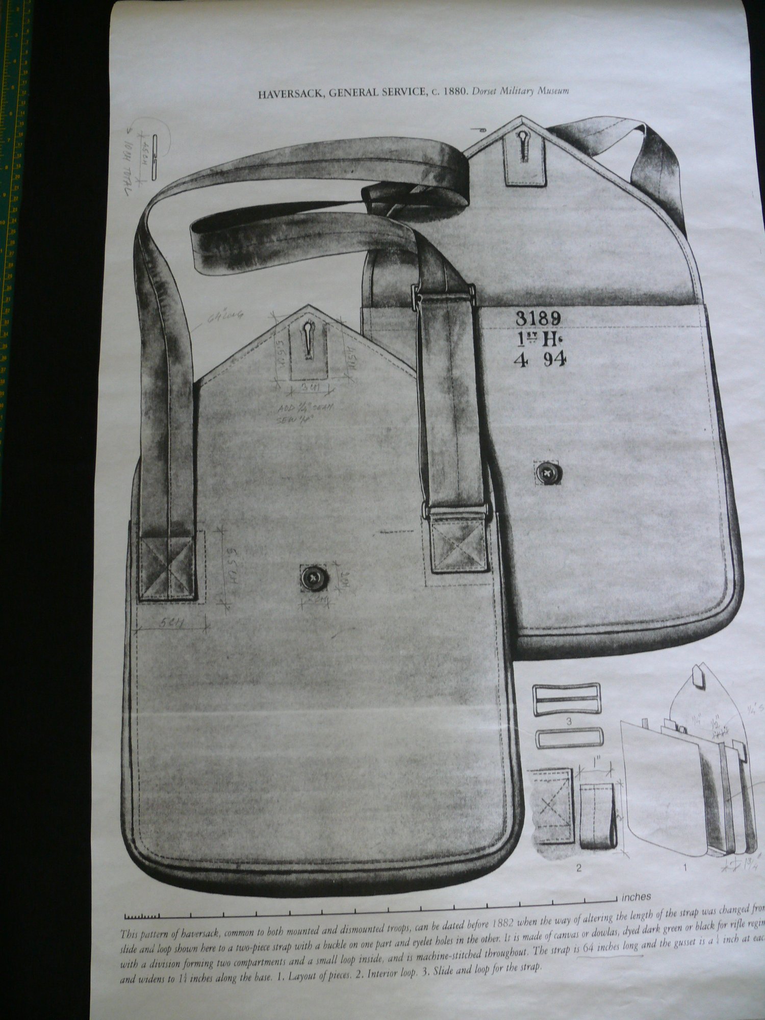 Haversack Rations The Making of a Haversack — Victoria-Esquimalt Military Re-enactors ...