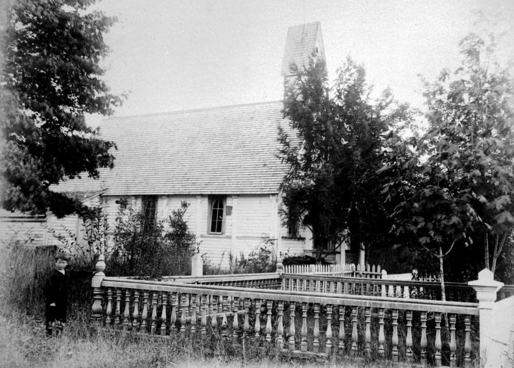 St. Stephen's Church, Saanichton. Photo courtesy of BC Archives .