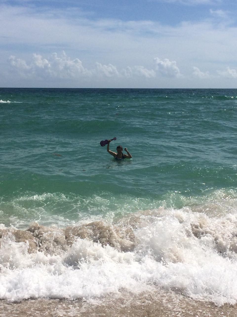 Makala Waterman meets Atlantic Ocean