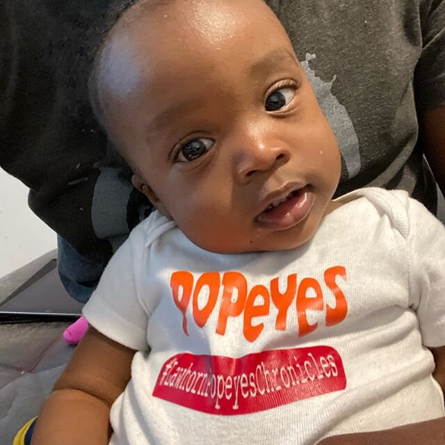 &ldquo;Train up a child in the way he should go, and when he is old he will not depart from it. @popeyeslouisianakitchen #LawhornPopeyesChronicles