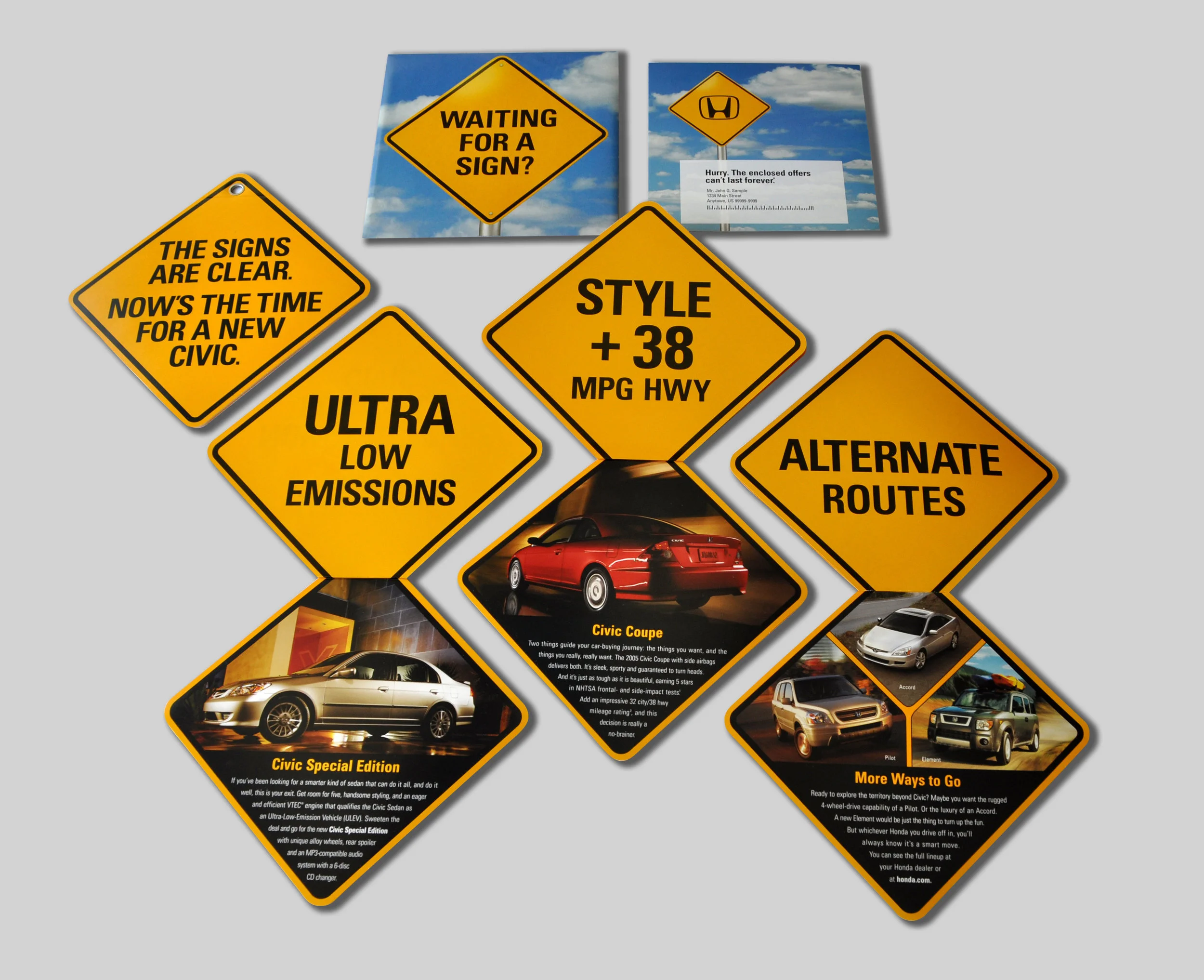  Honda Civic focused Mailer 