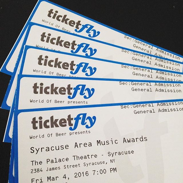 Nominated for &quot;Best Rock&quot; at the Syracuse Area Music Awards on Friday night!