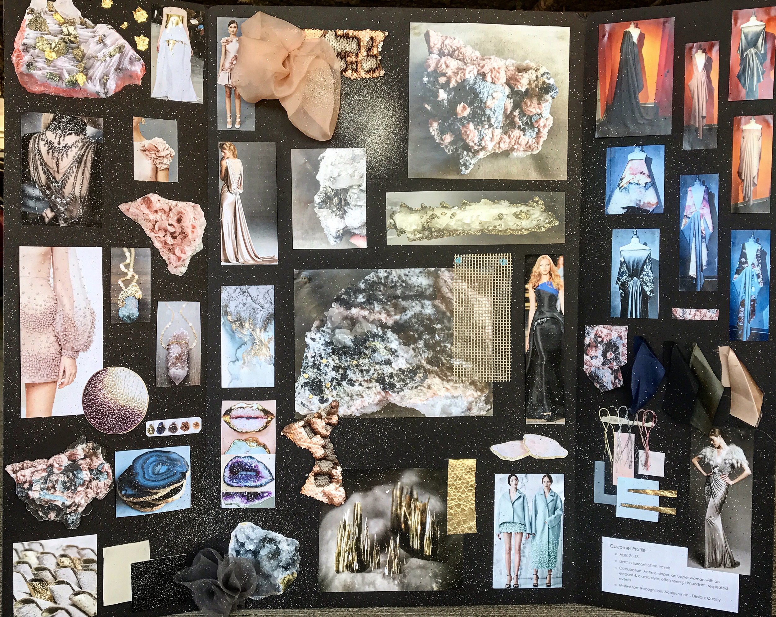 Senior Collection Mood Board 