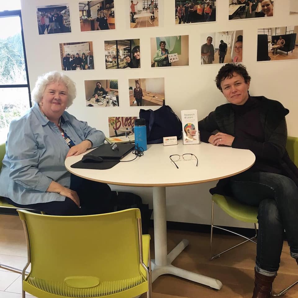 Every month, entrepreneurs, small business leaders and nonprofit fundraisers have the opportunity to get customized one-on-one insight on their market research questions from KRL’s Peggy Branaman and Carina Wood on-site at Vibe Coworks.