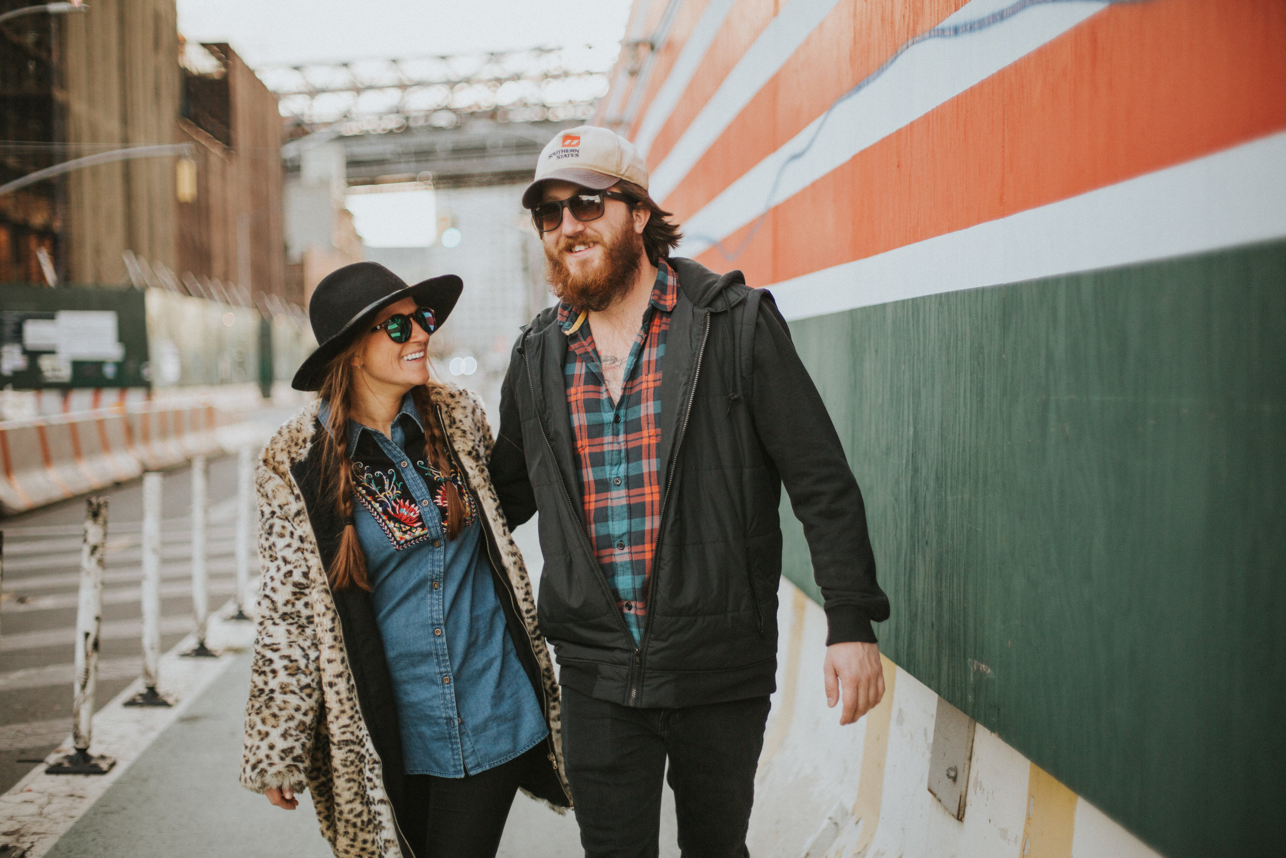 Artistic Brooklyn Engagement Shoot