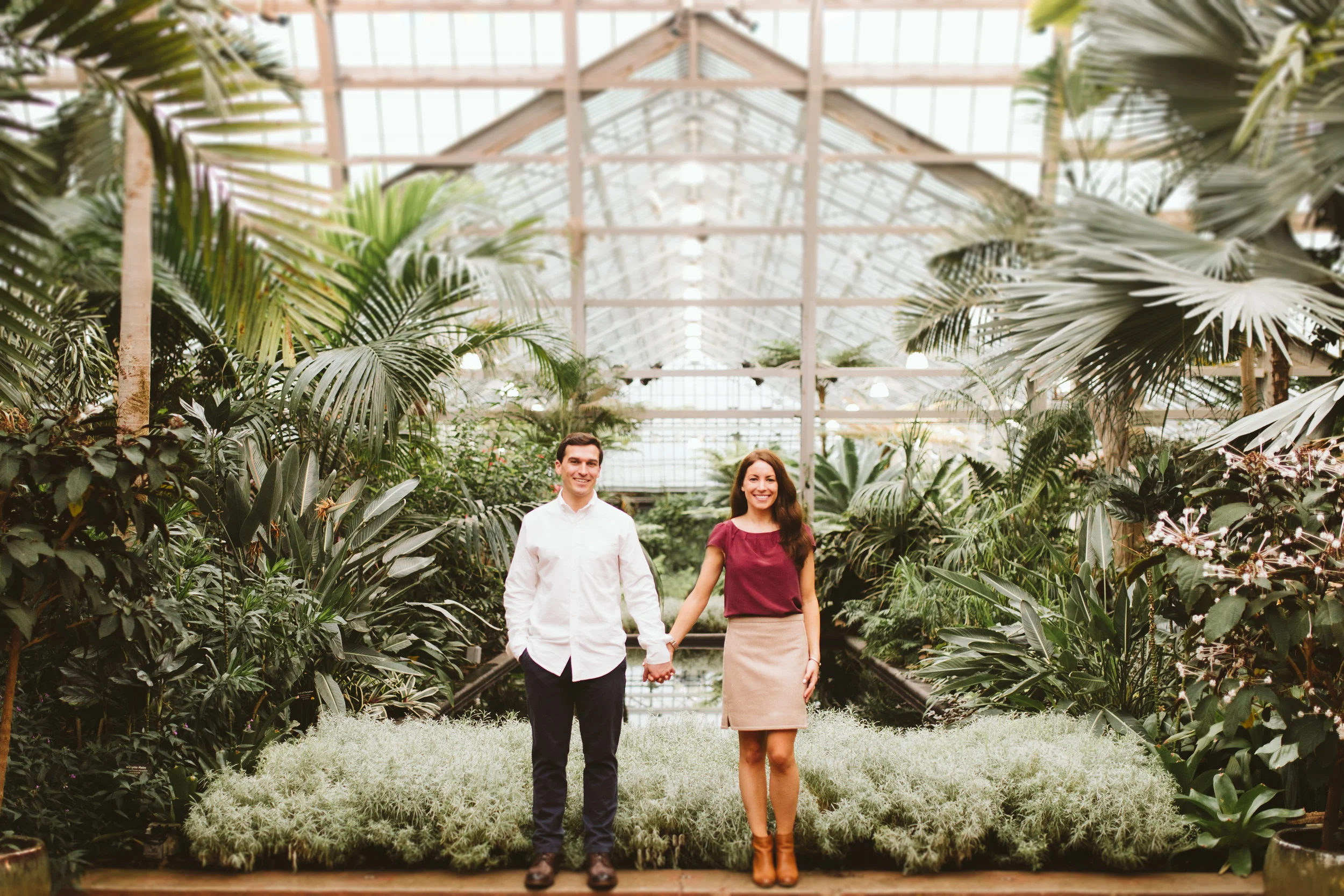 Garfield Park Engagement Shoot