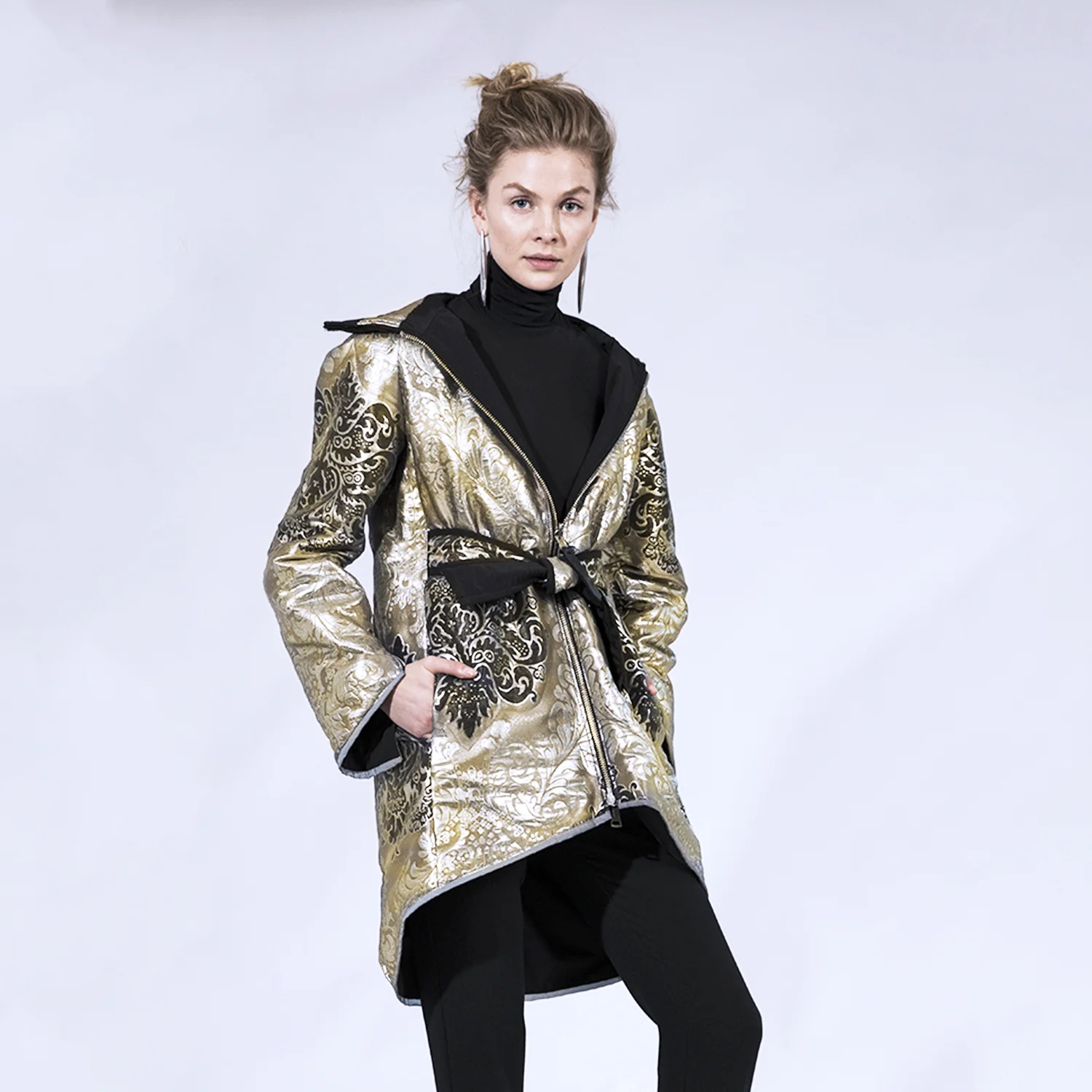 Sigrun Reversible Coat by Therma Kota Made in Canada