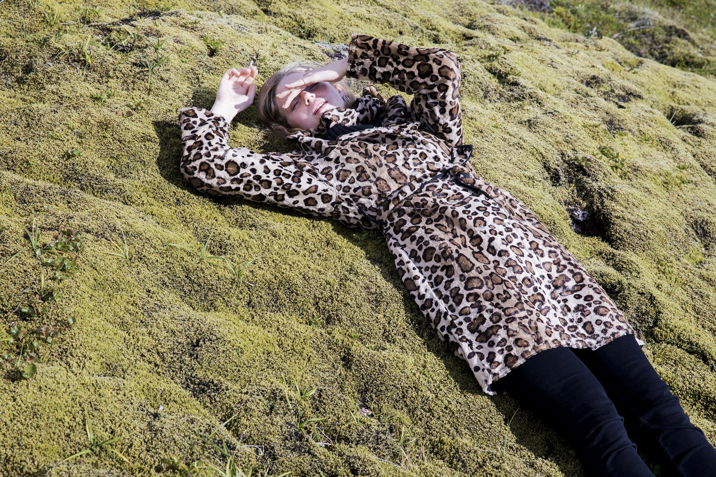 LIV Reversible Snow Leopard Coat from Therma Kota