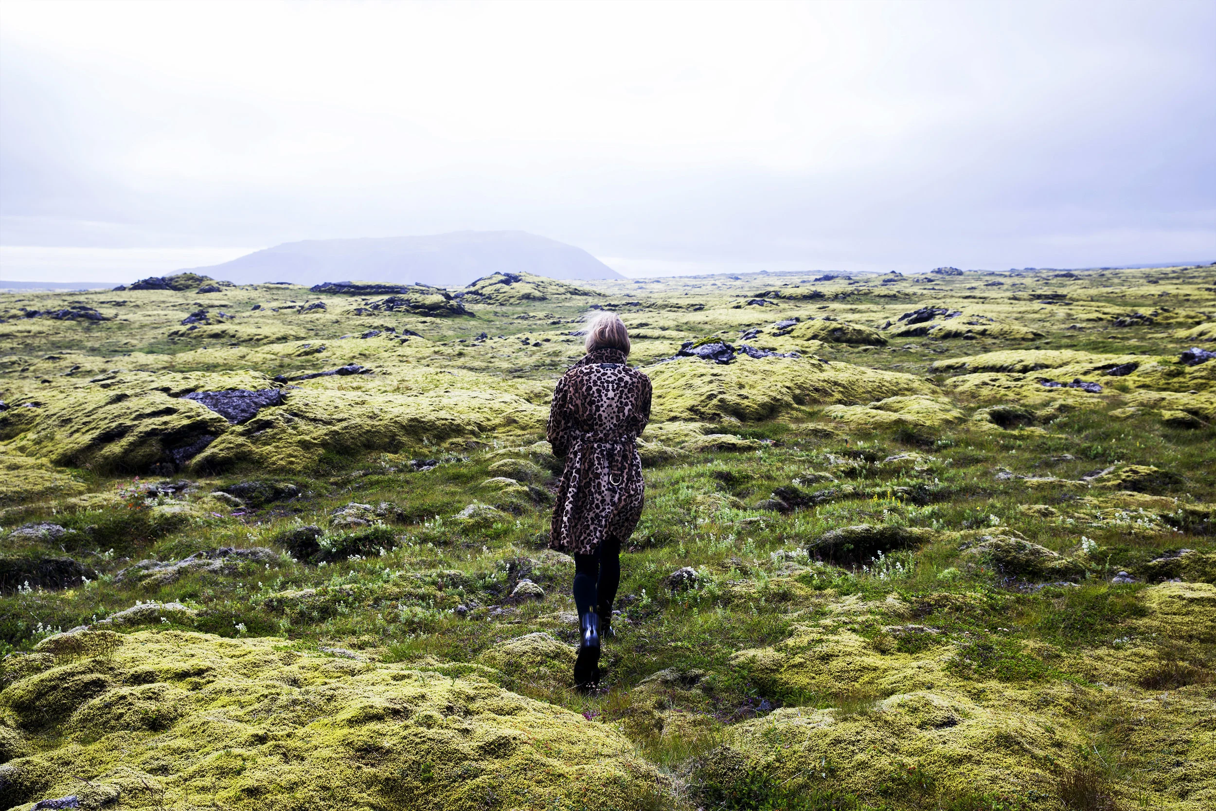 LIV Reversible Snow Leopard Coat from Therma Kota