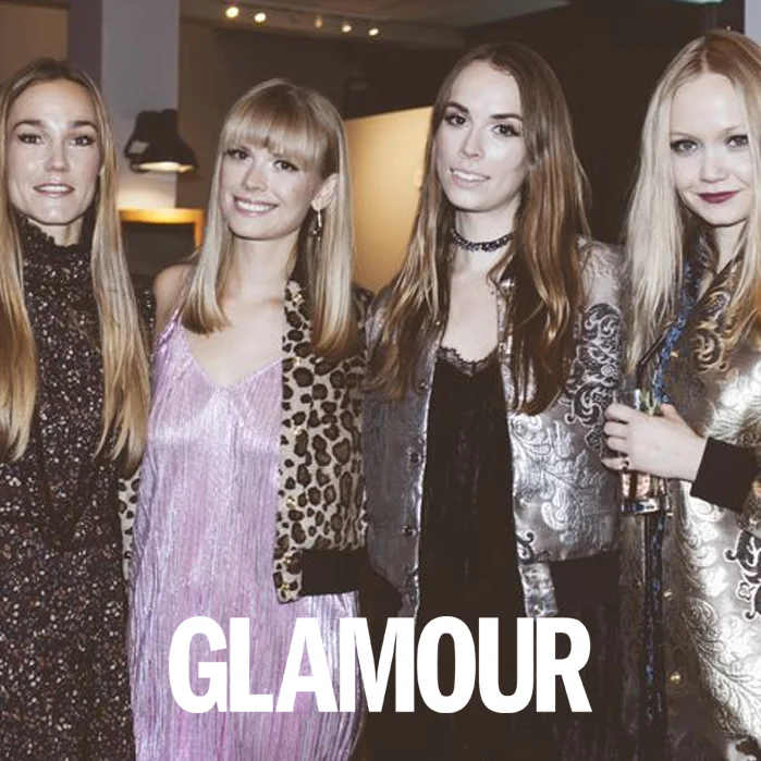 Smekklegir gestir í tískupartýi