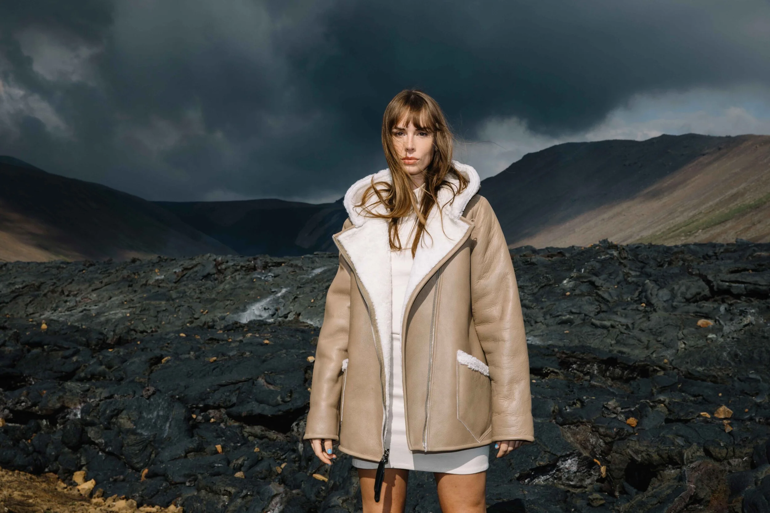 shearling jacket canada