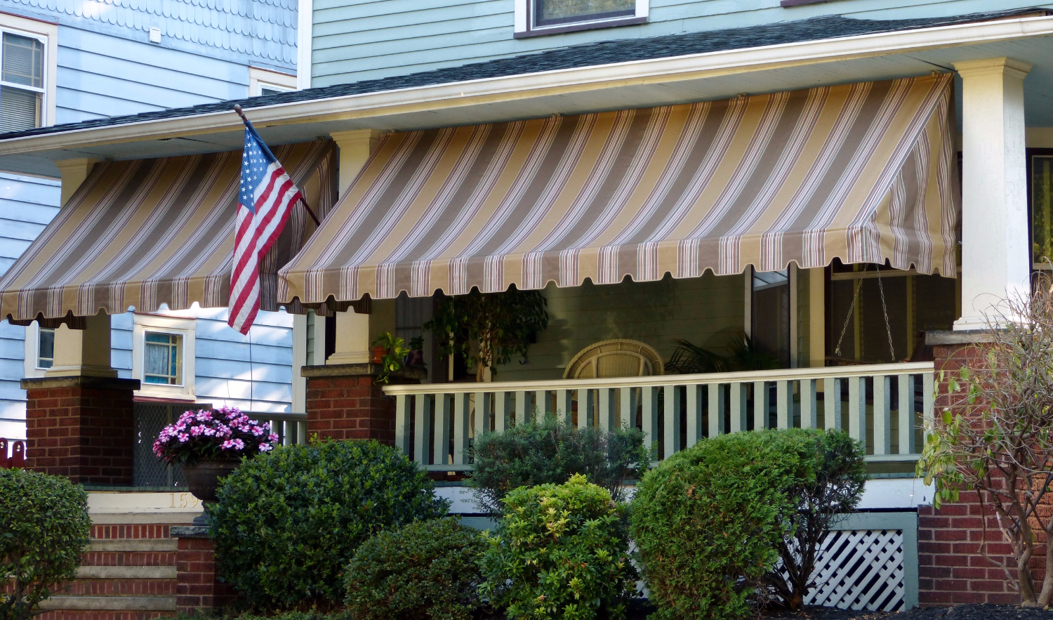 Awnings In Cleveland Oh The Canvas, Canvas Patio Awnings Dayton Ohio