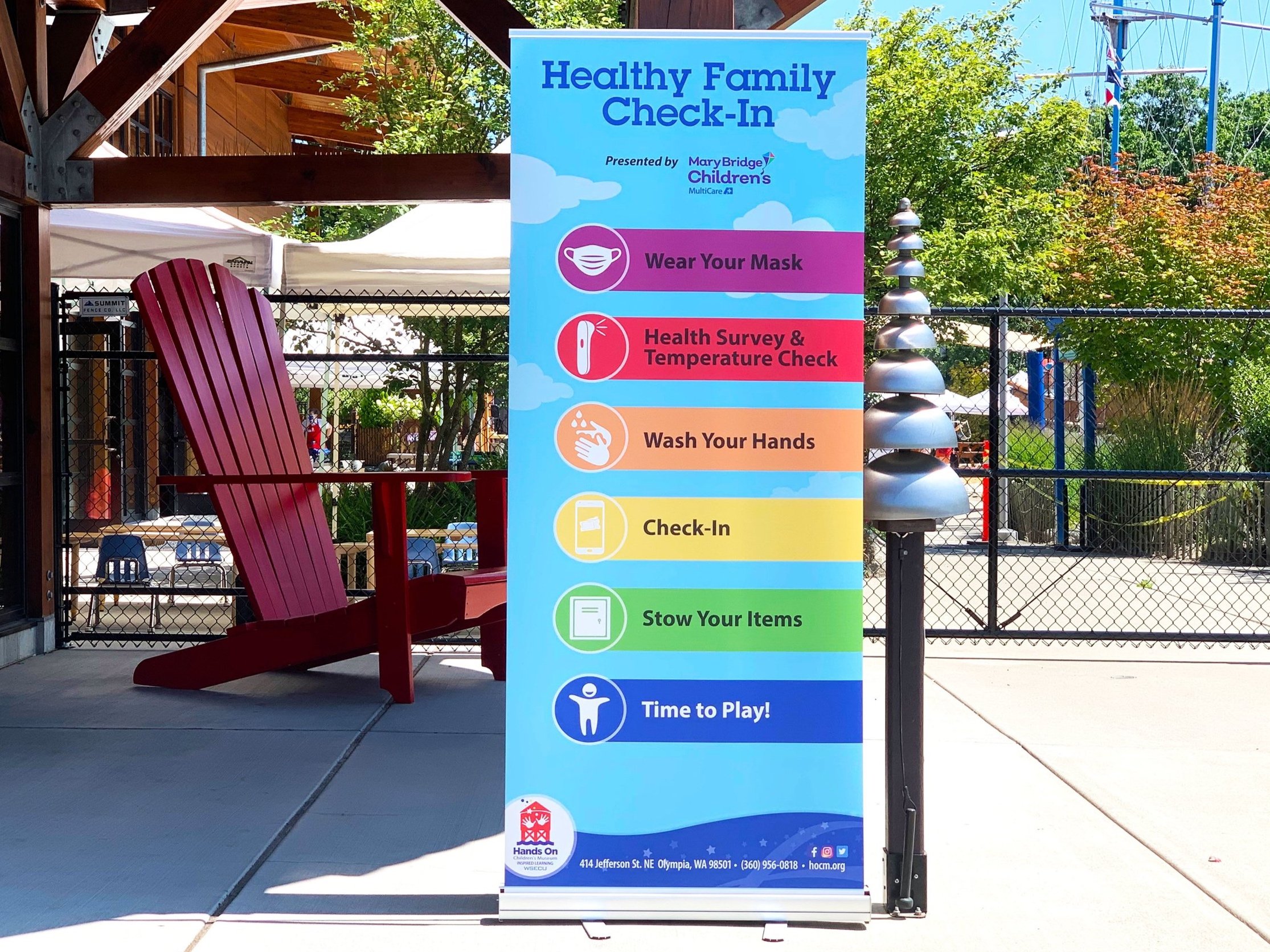 Healthy Family Check-In Banner 