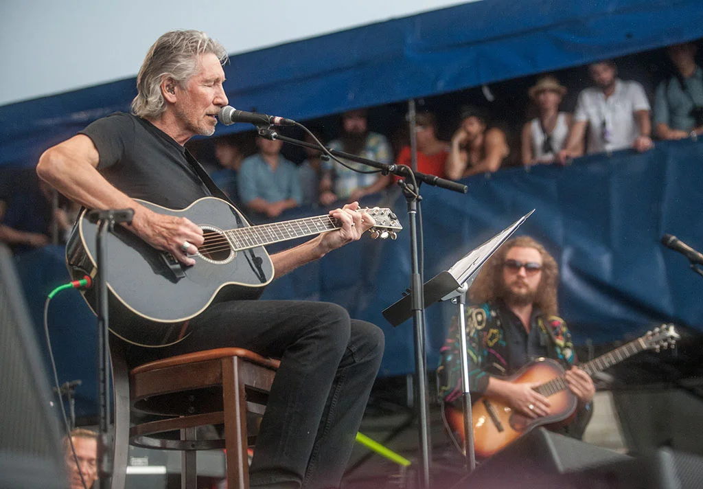 My Morning Jacket, after making a surprise appearance, backs Roger Waters during his much-anticipated set.