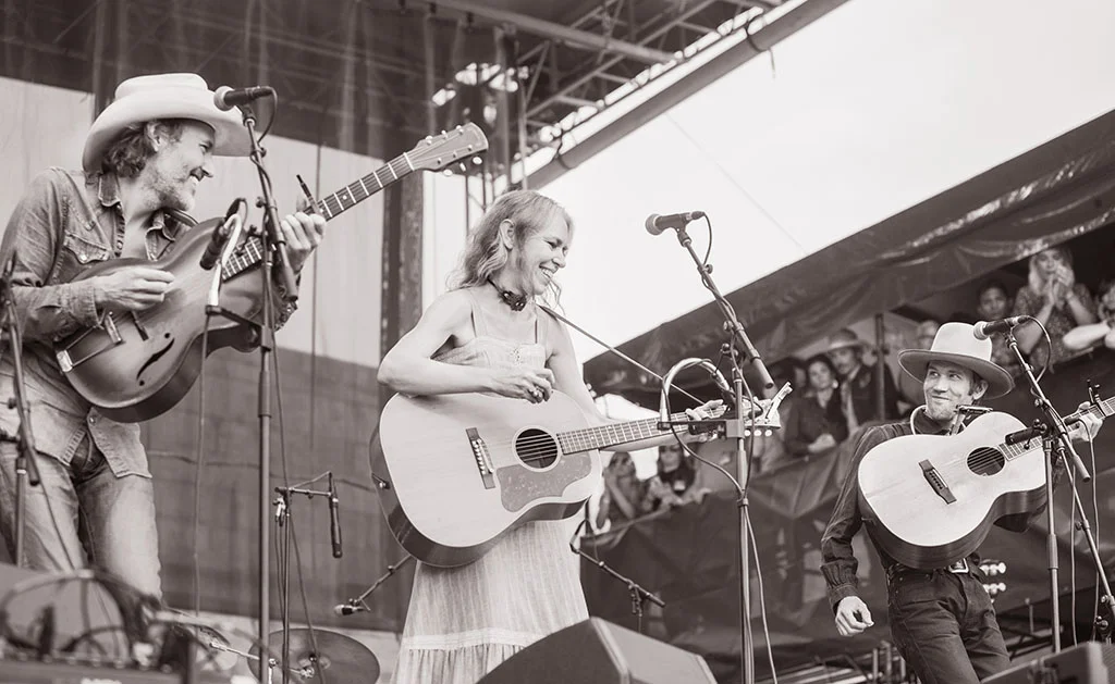 Dave Rawlings, Gillian Welch and Willie Watson