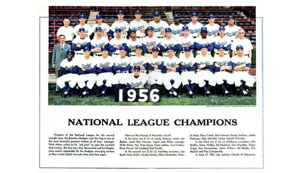  Dodgers win the National League Pennant 