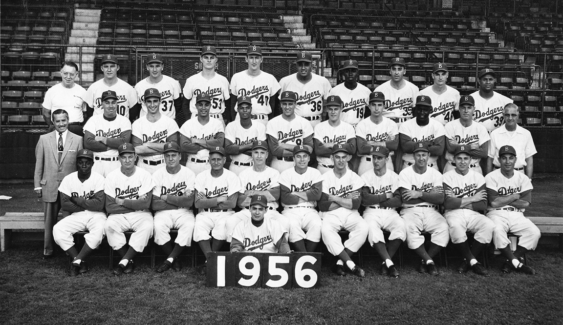Brooklyn Dodgers win National League Pennant