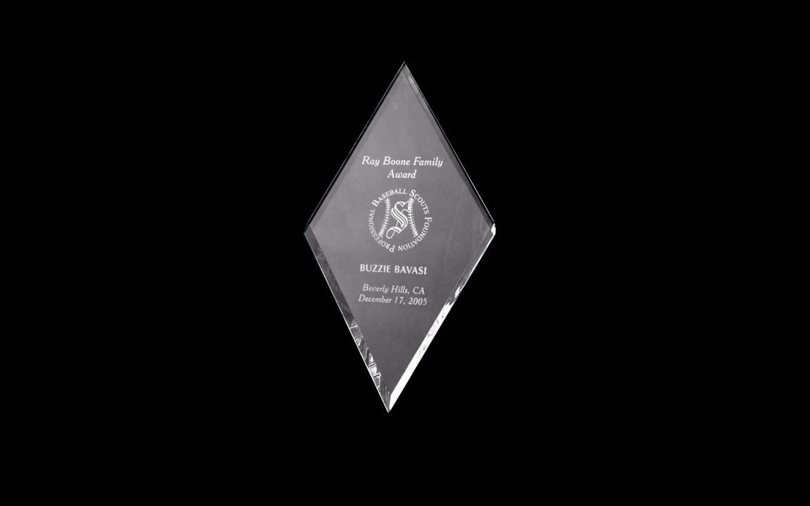 Awarded the Ray Boone Baseball Family Award