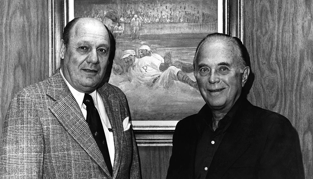 Bavasi with Padres new Owner Ray Kroc