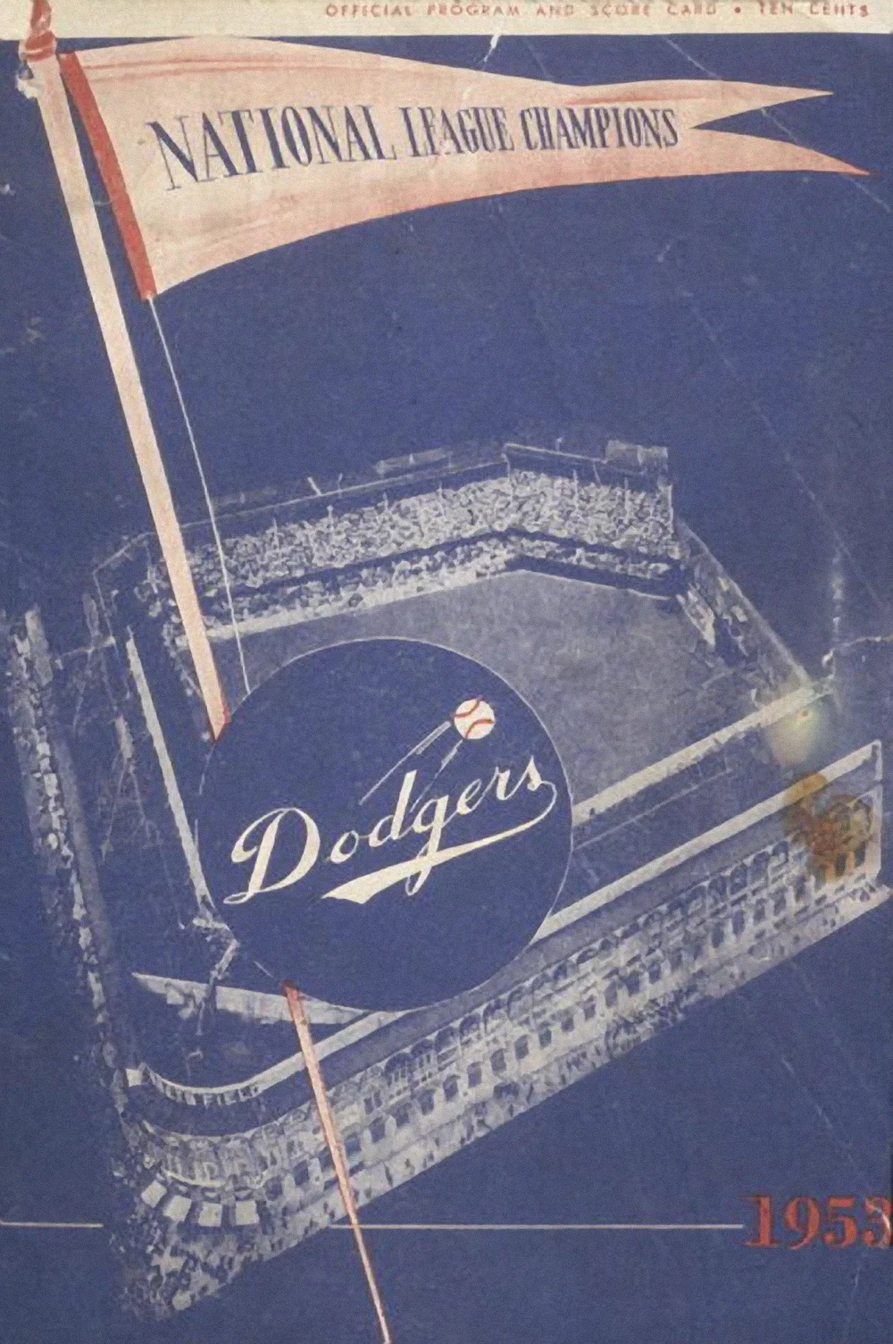 Brooklyn Dodgers win National League Pennant