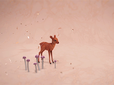 When I get to art direct 3D projects, I make sure we include that extra glitter razzmatazz. 