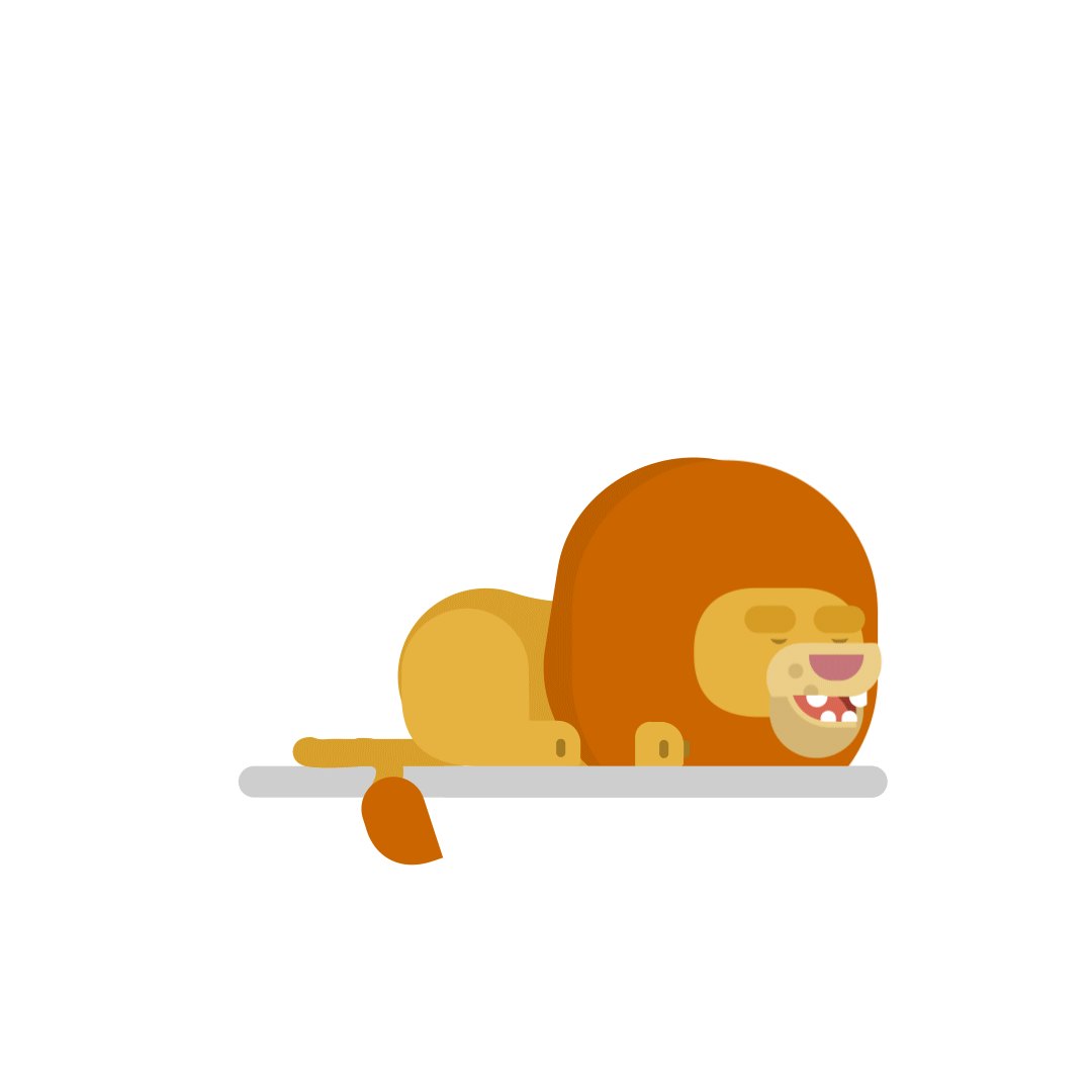 All cool cats have a secret morning routine to stay looking so fly. Now we know, being the king of the jungle is no easy task.