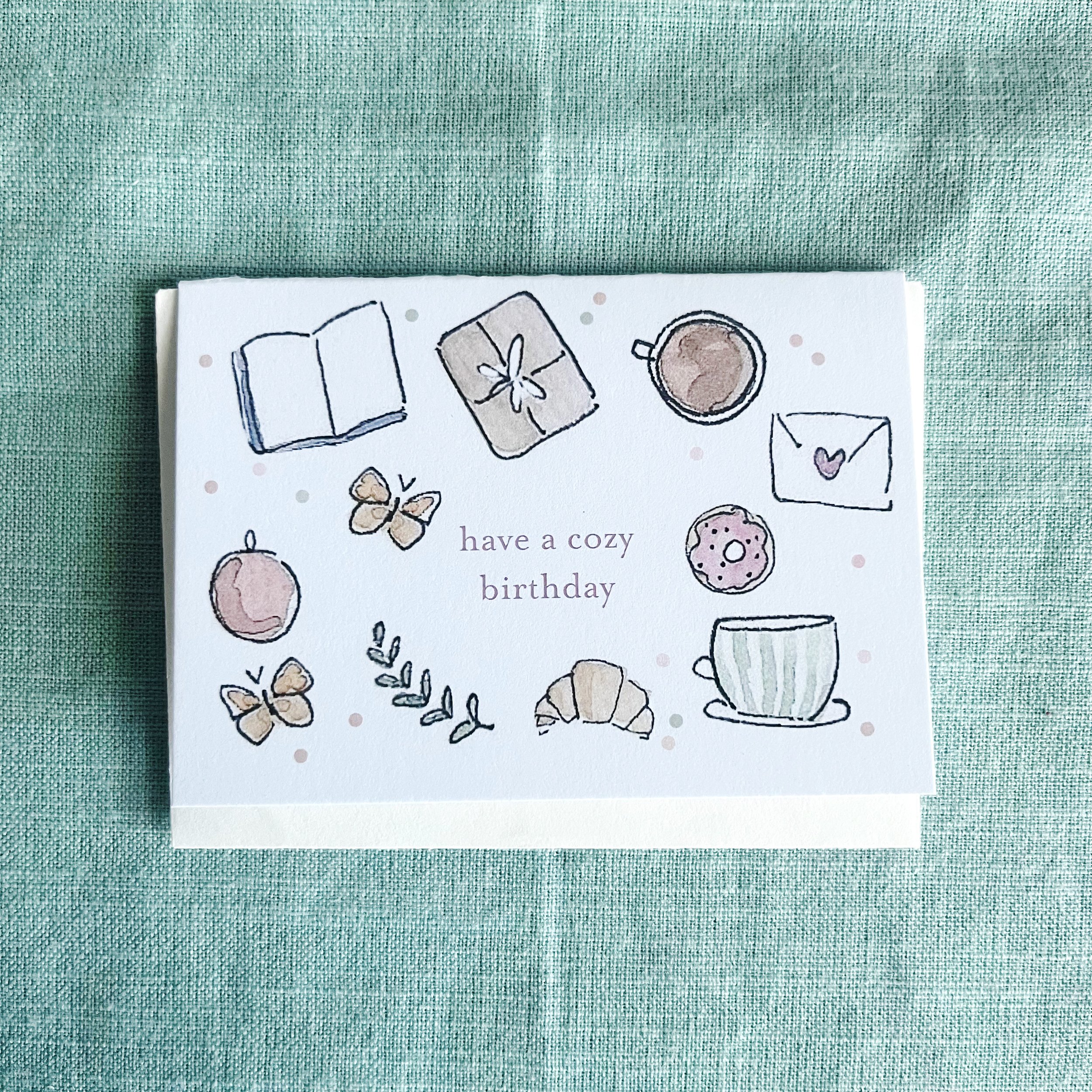 Mini Card: Cozy Birthday