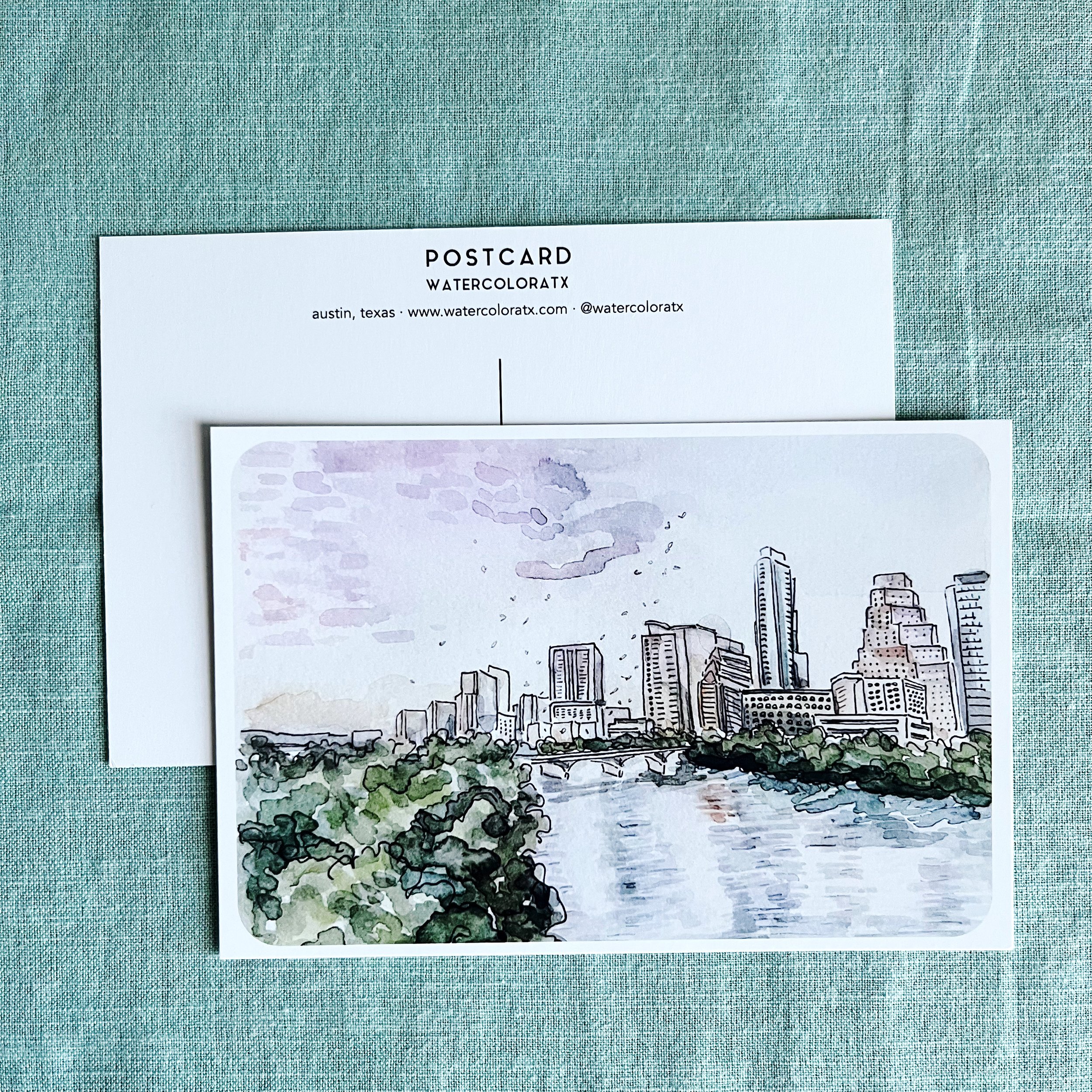 Postcard: Sunset Bats