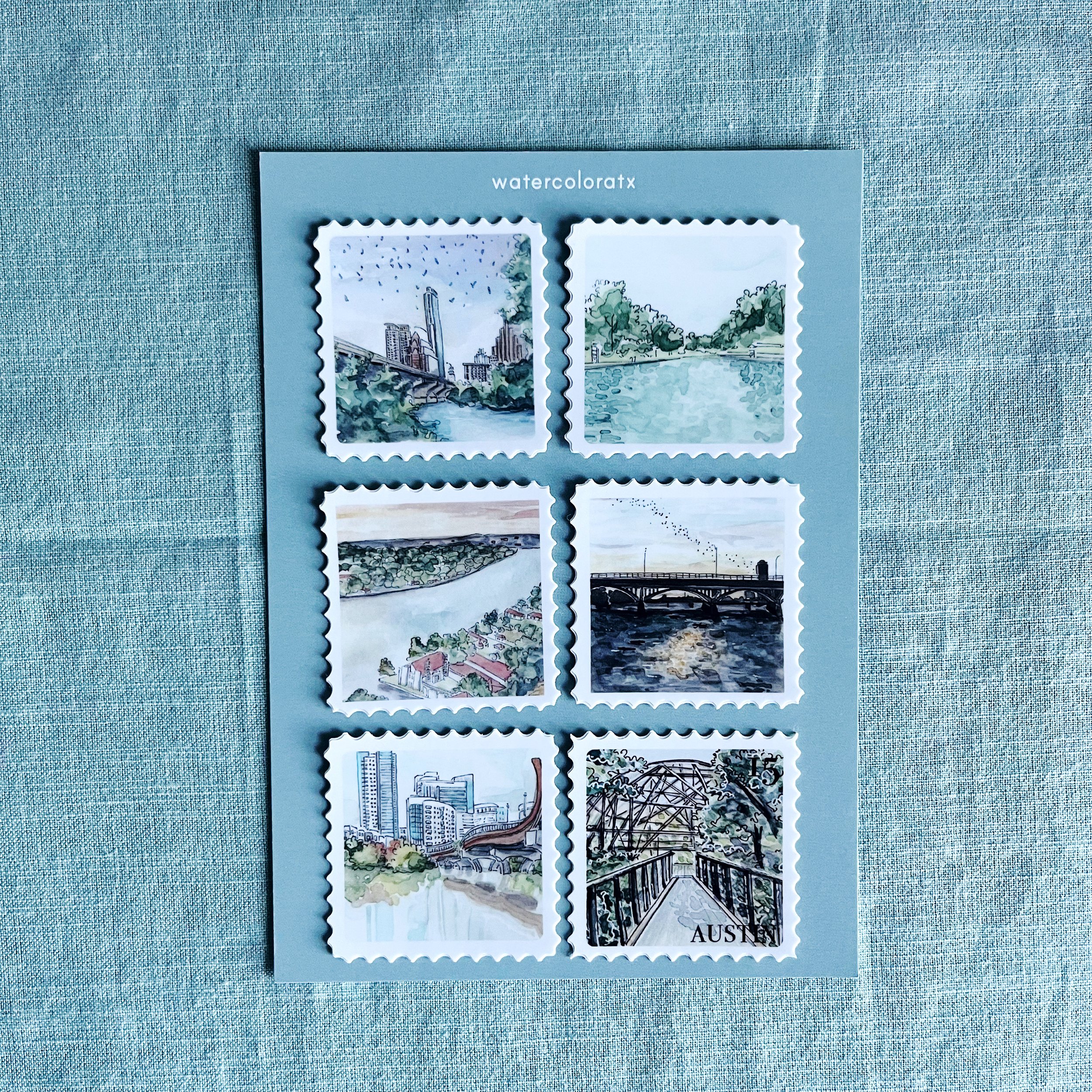 Sticker Set: Stamps I