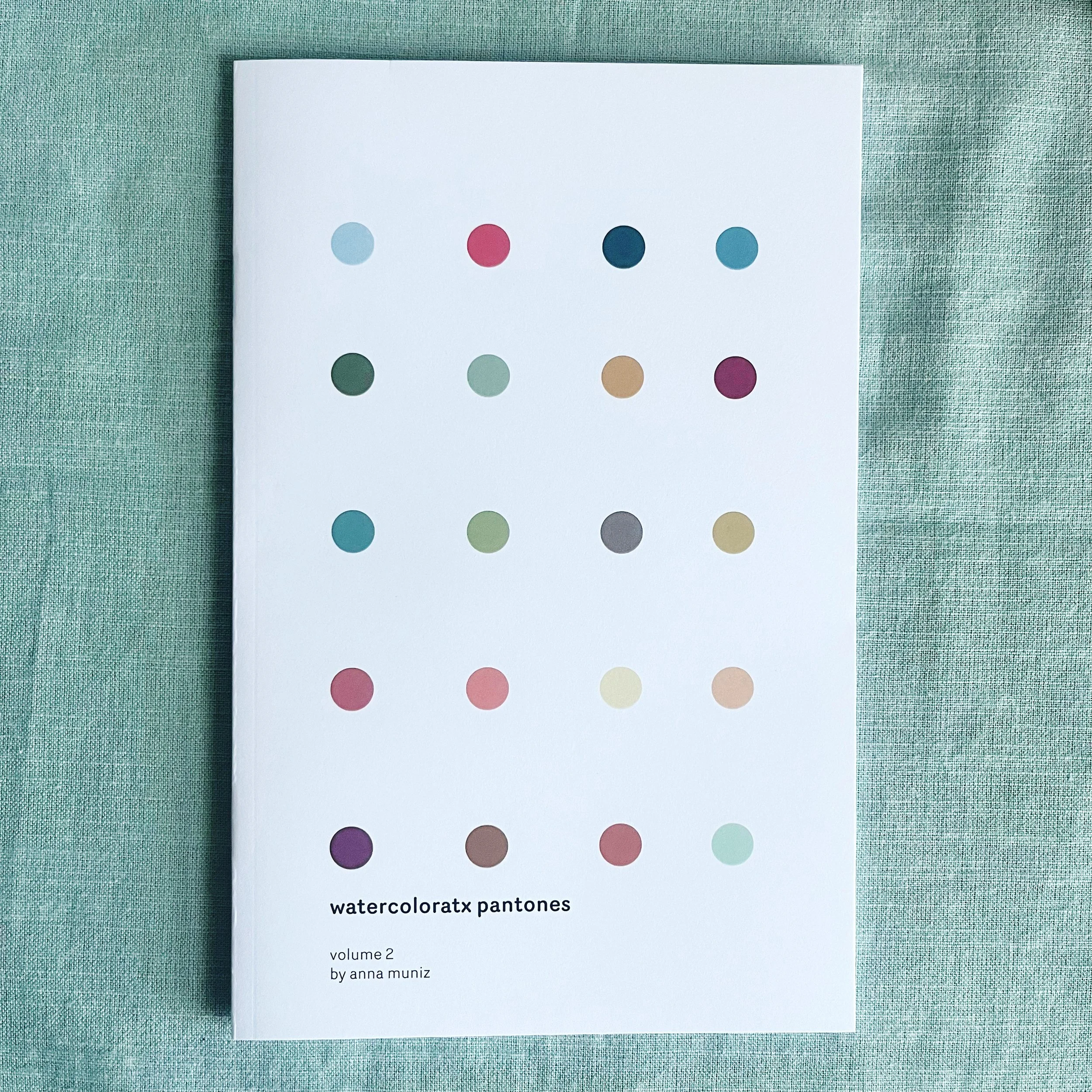 Watercolor Pantone Zine: 02