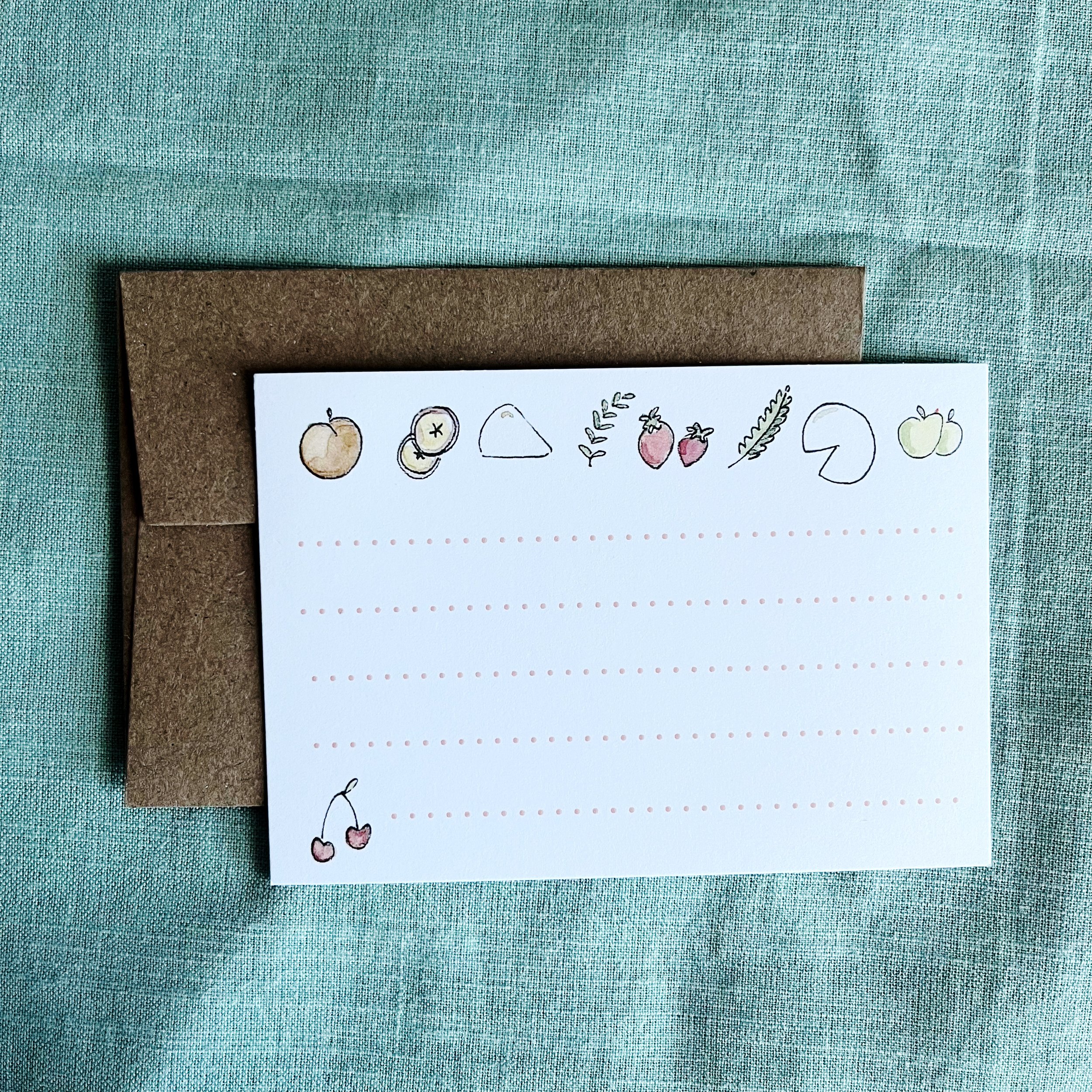 Small Note Card Set: Charcuterie