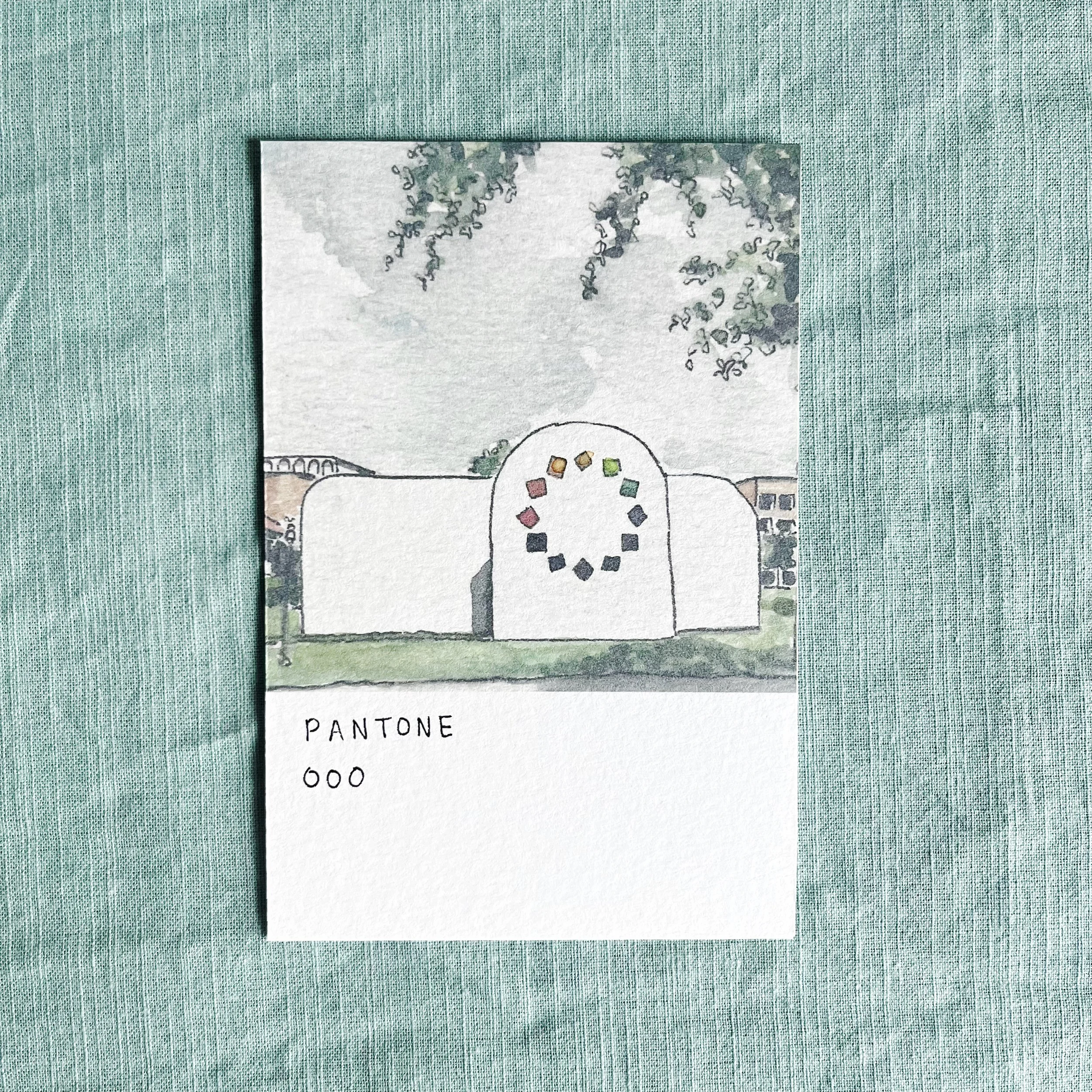 Pantone Art Print - Austin