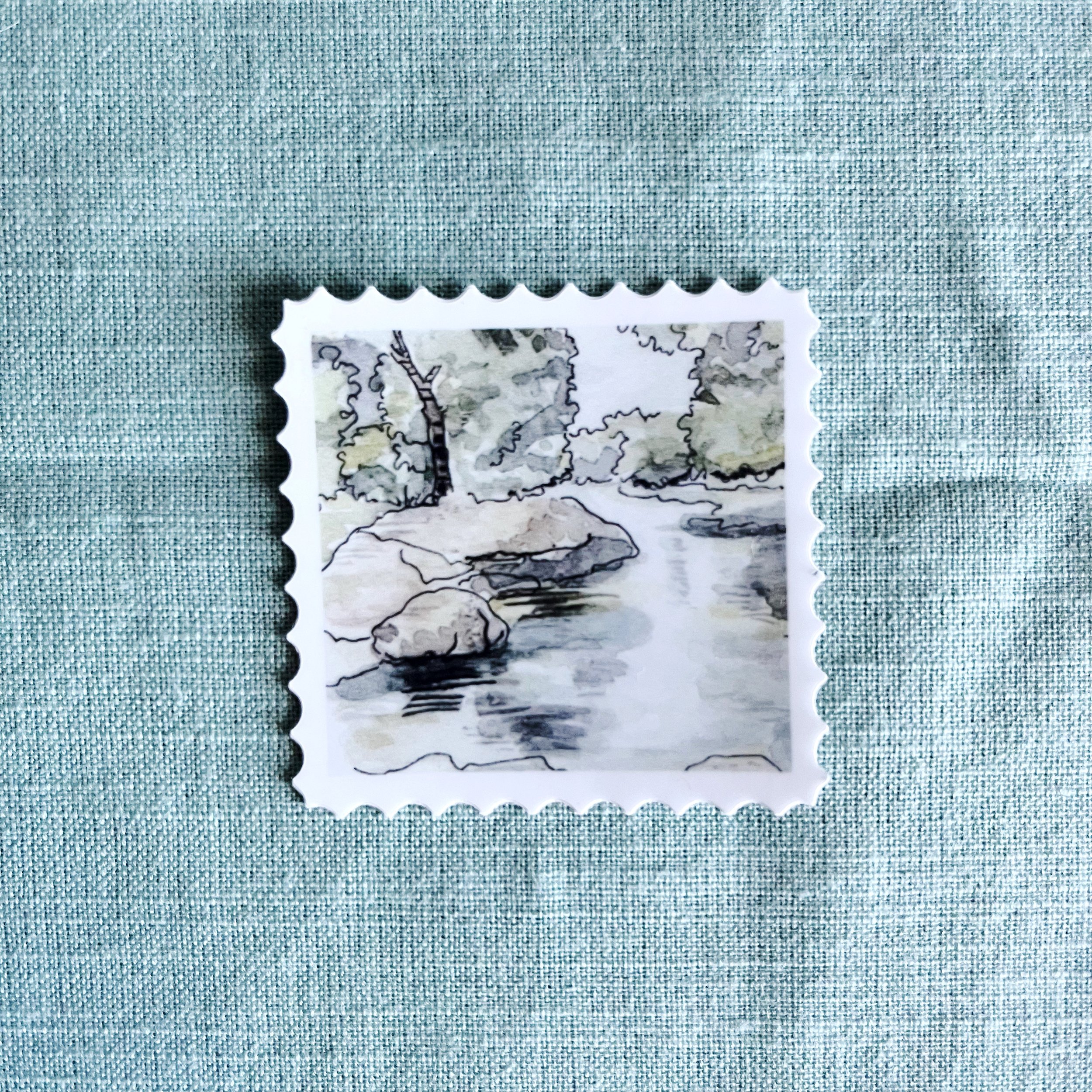 Sticker Greenbelt Stamp