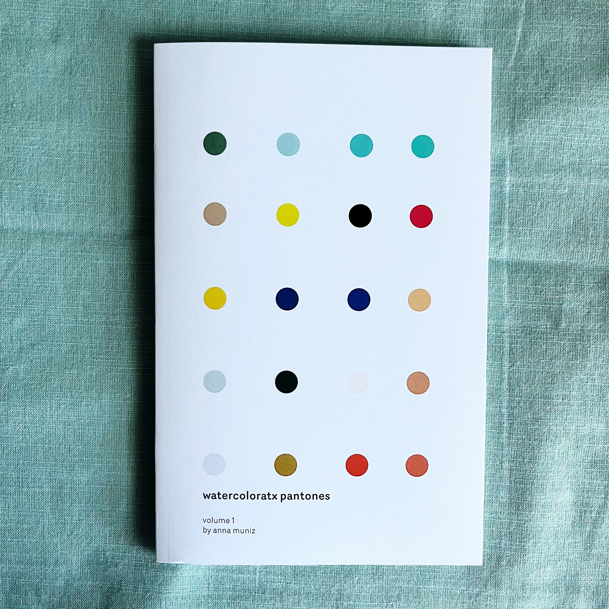 Watercolor Pantone Zine: 01