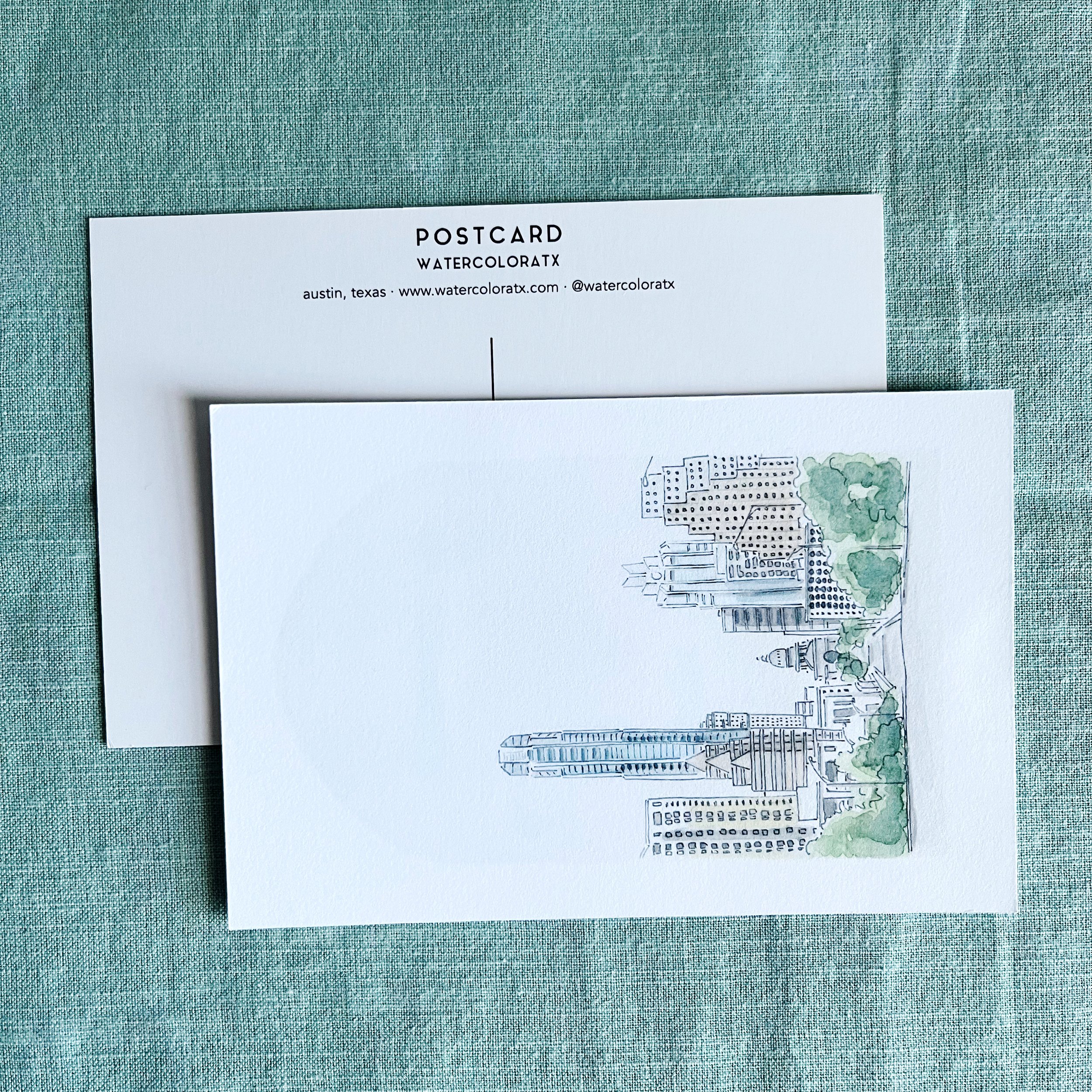 Postcard: Arch Downtown