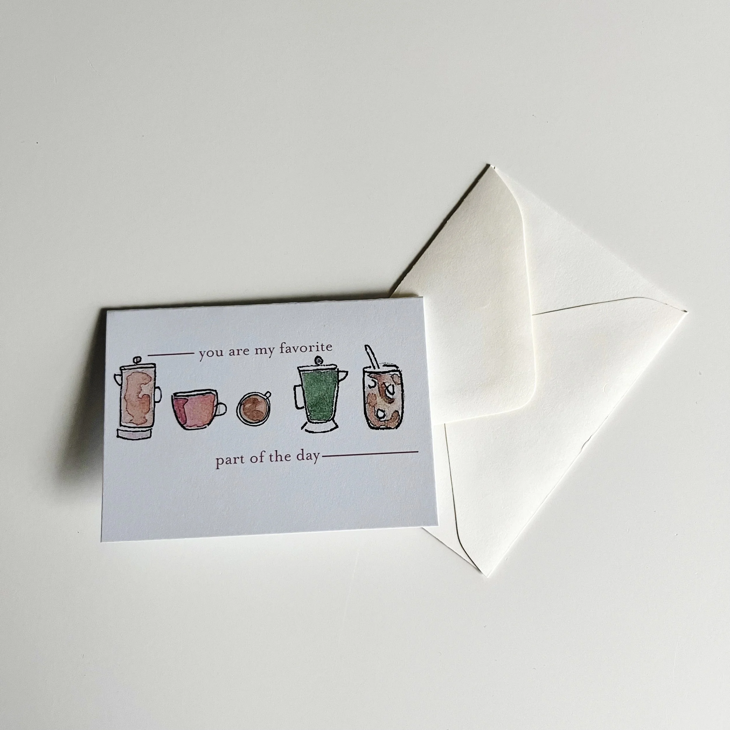 Mini Card: Favorite Part of the Day