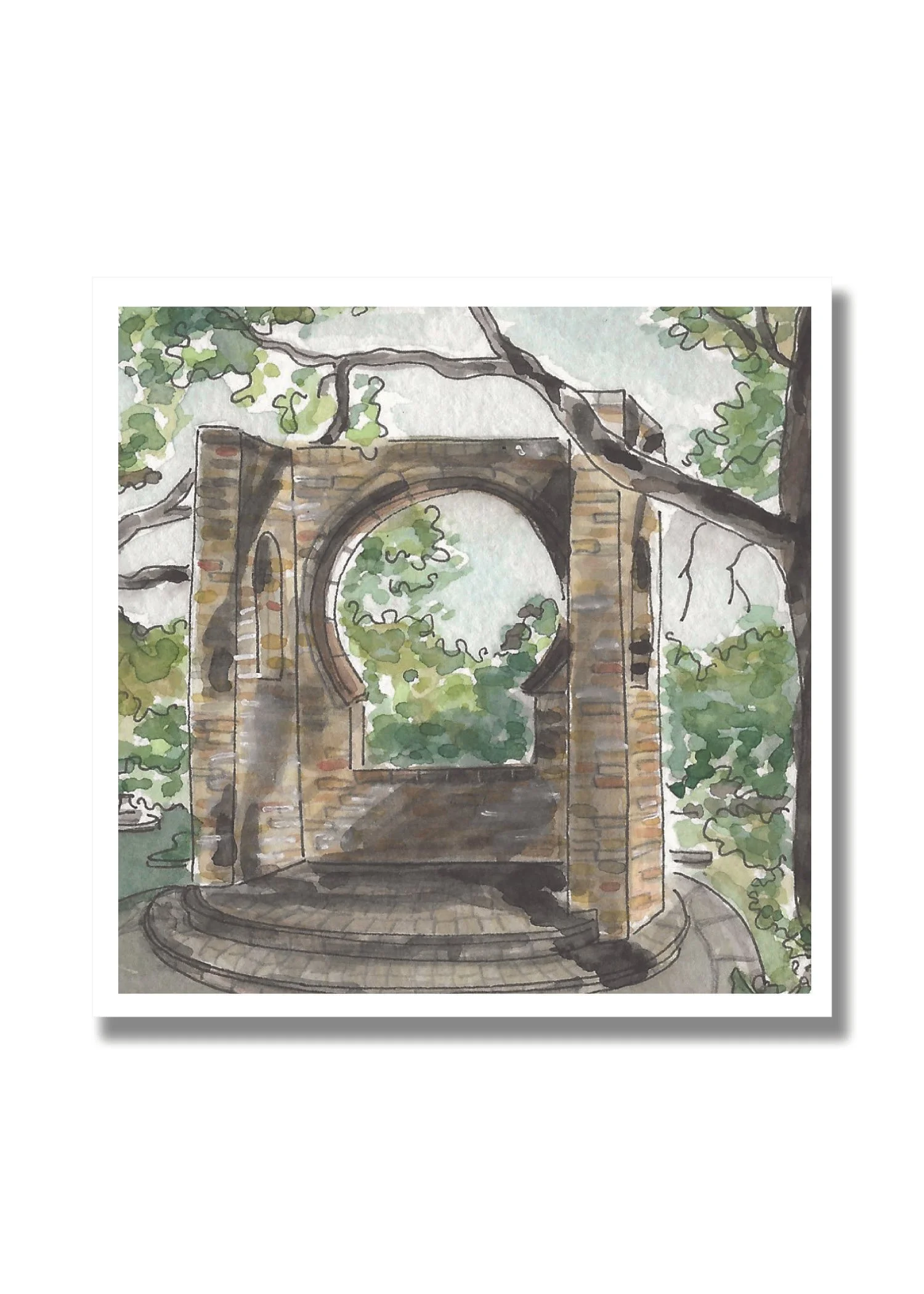 Mini Art Print - Zilker Botanical Garden