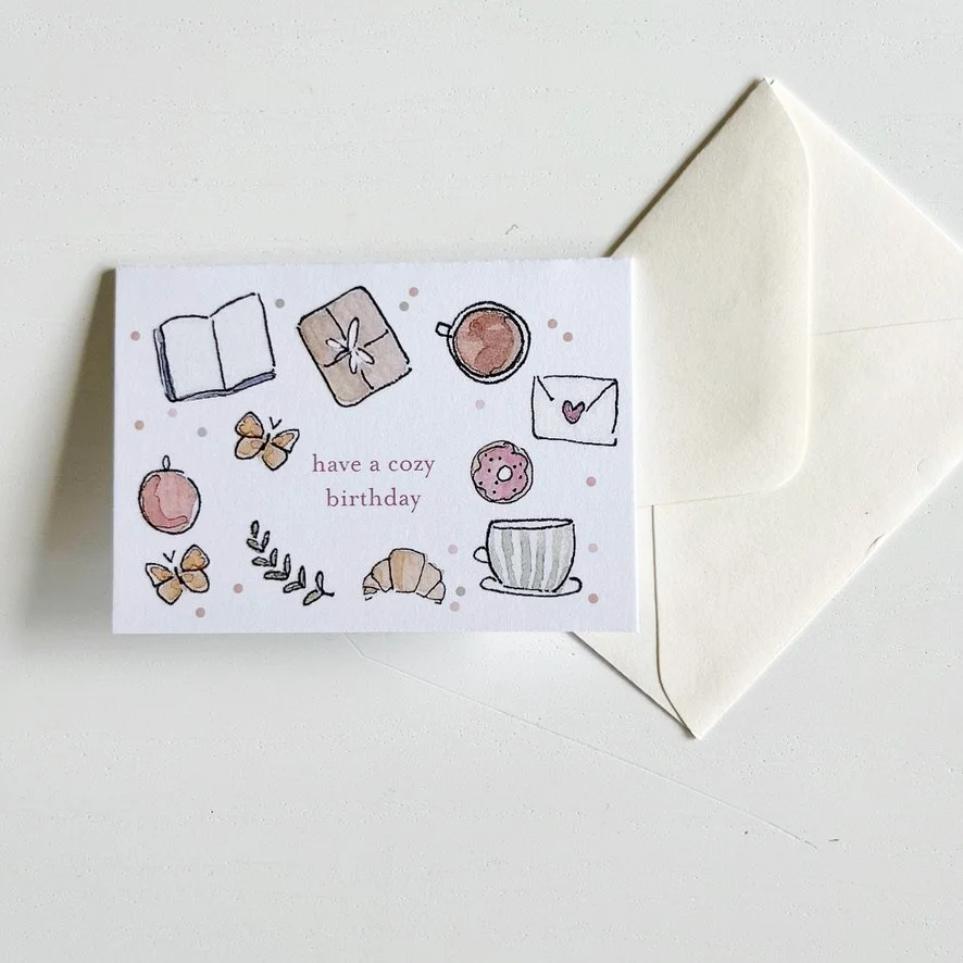 Mini Card: Cozy Birthday
