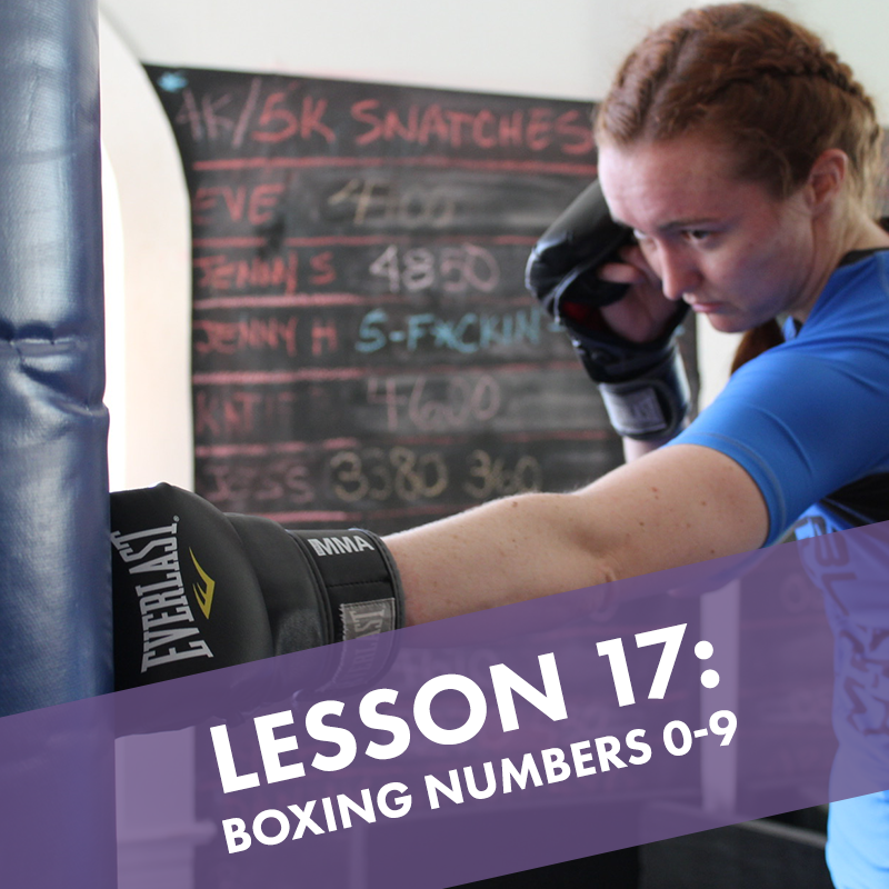 Lesson 17: Boxing Numbers 0-9